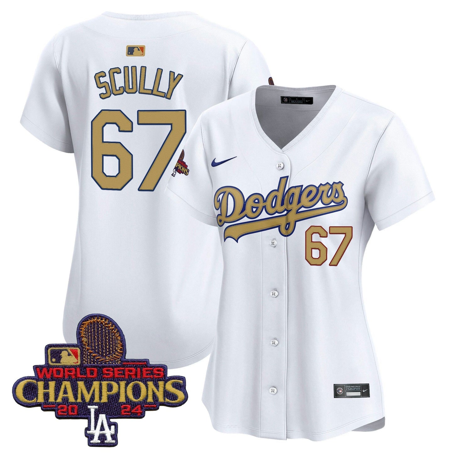 Camisa MLB Women’s 2025 Dourada Vapor Premier Limited Jersey