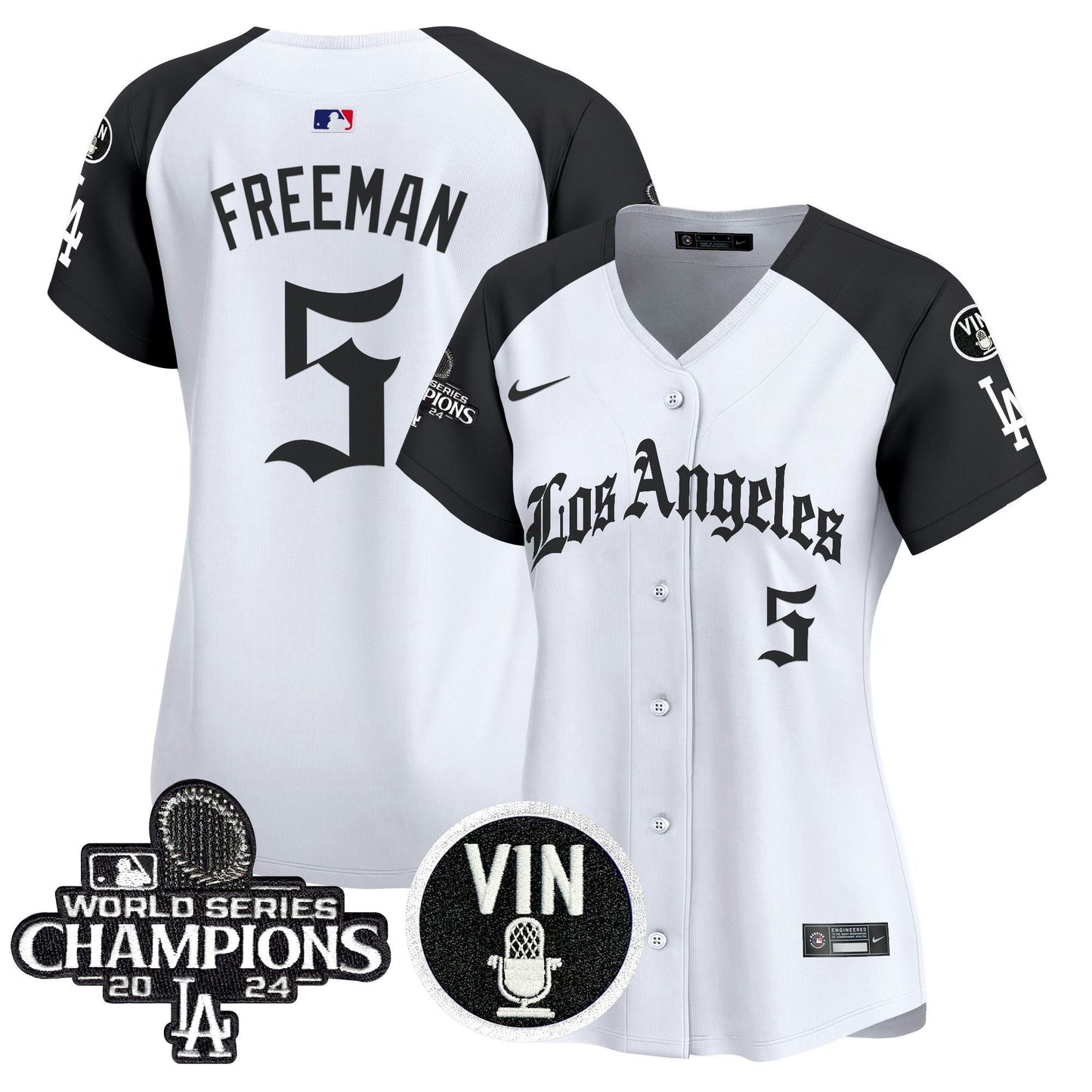 Camisa MLB Women’s 2025 LA Gothic Style Vapor Premier Limited Jersey