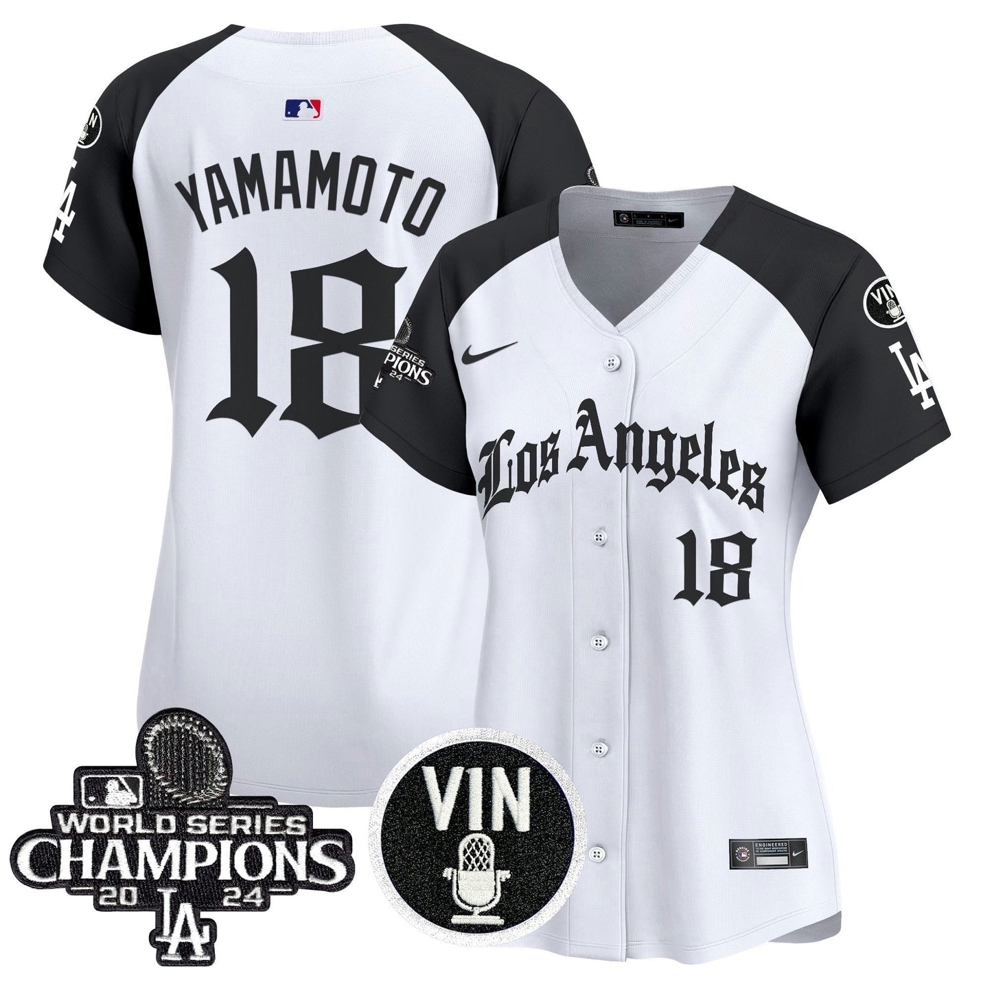 Camisa MLB Women’s 2025 LA Gothic Style Vapor Premier Limited Jersey