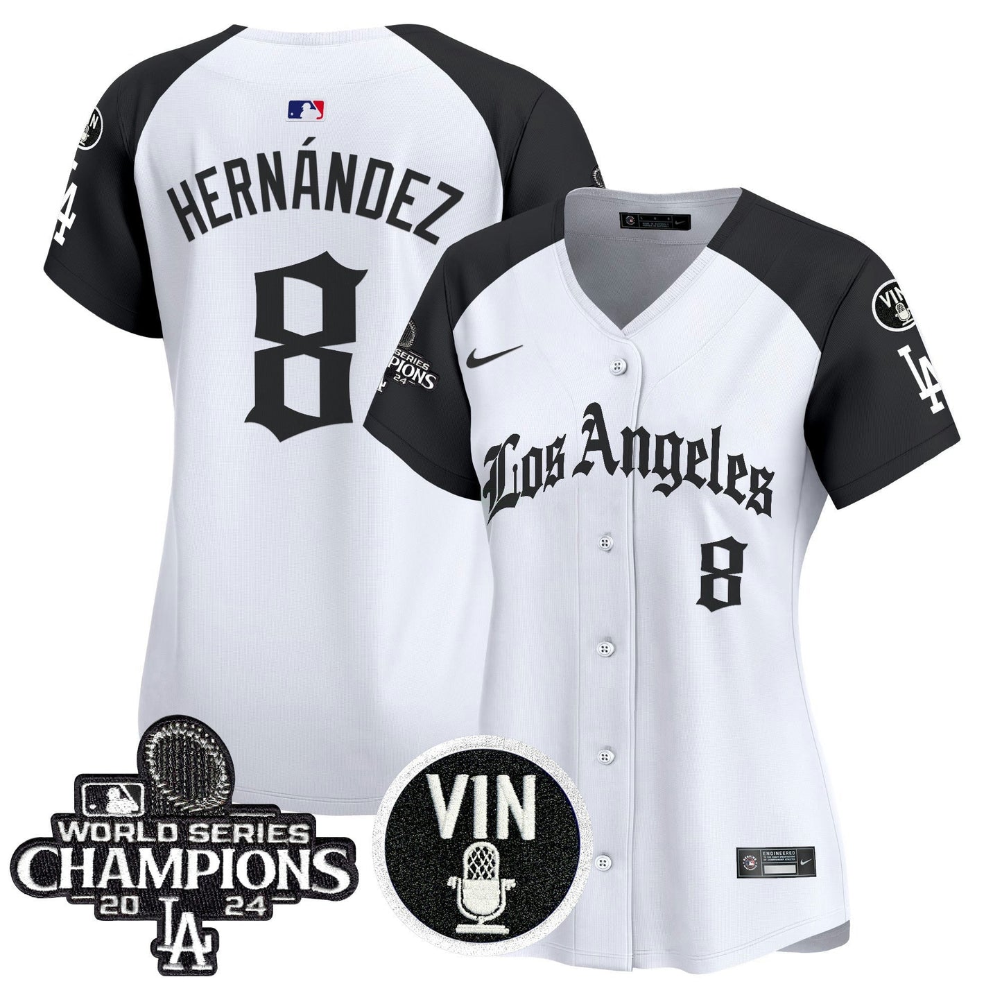 Camisa MLB Women’s 2025 LA Gothic Style Vapor Premier Limited Jersey