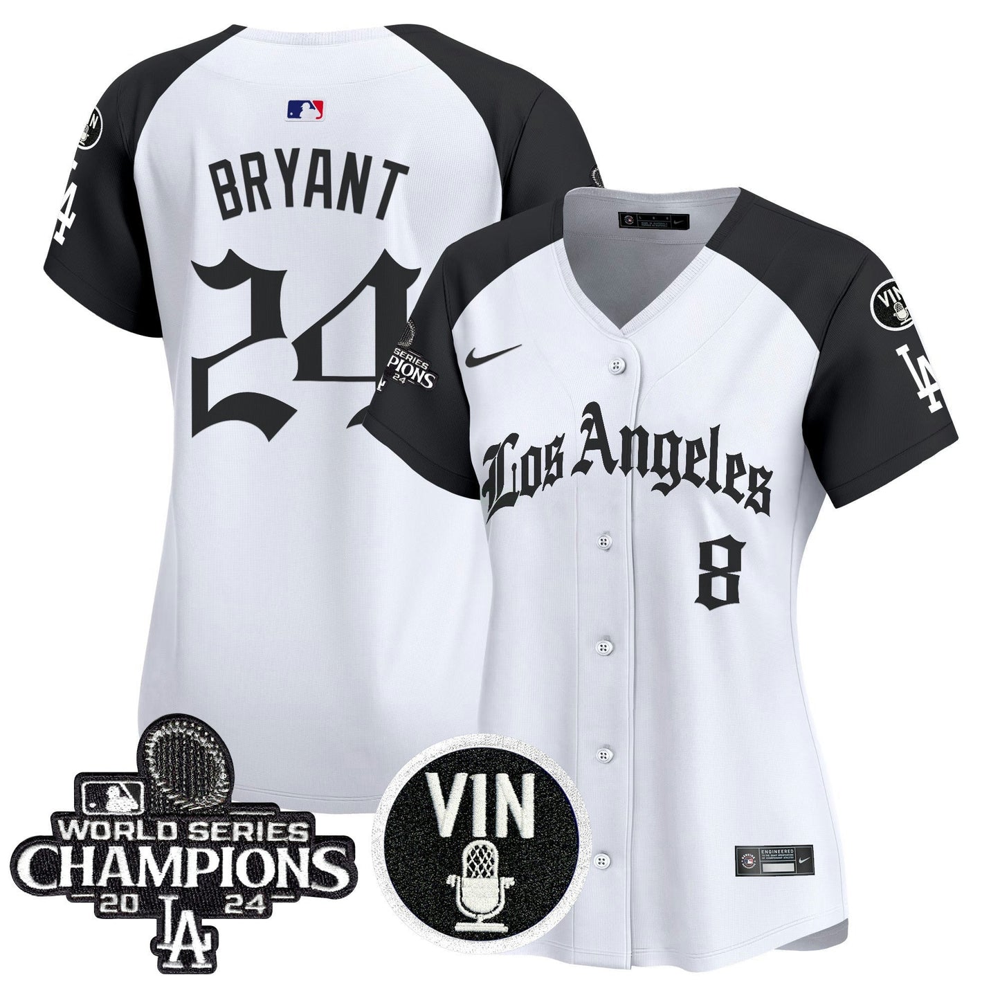 Camisa MLB Women’s 2025 LA Gothic Style Vapor Premier Limited Jersey