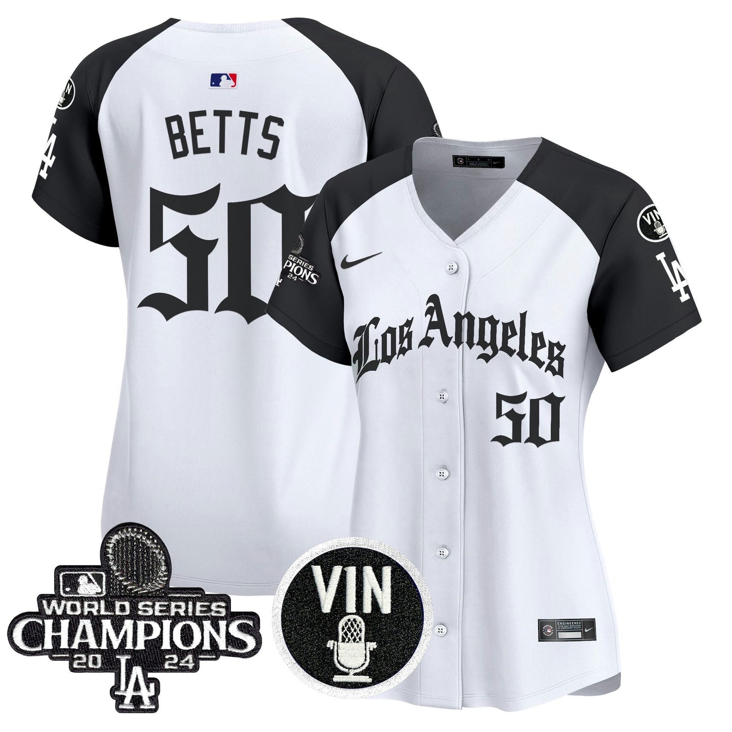 Camisa MLB Women’s 2025 LA Gothic Style Vapor Premier Limited Jersey