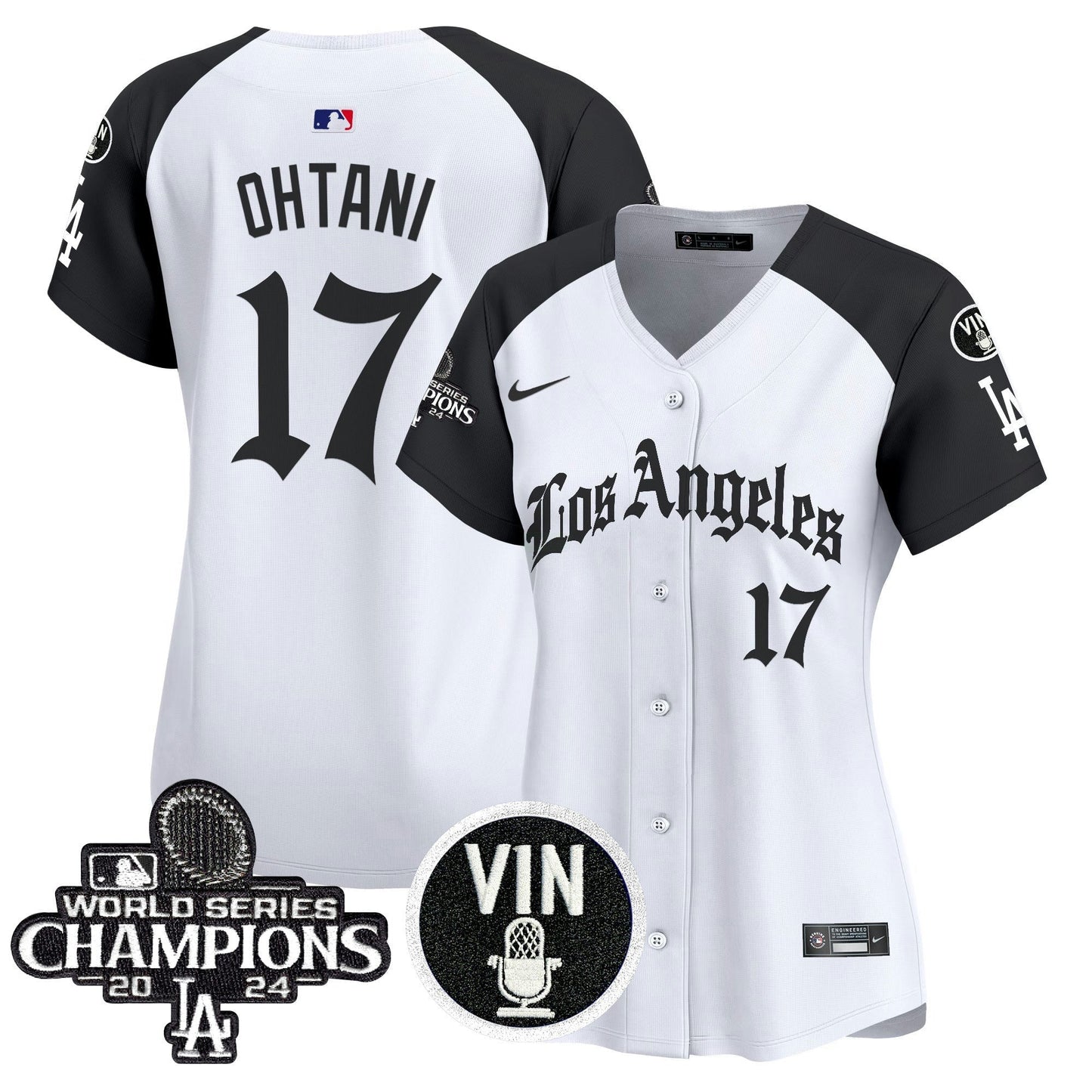 Camisa MLB Women’s 2025 LA Gothic Style Vapor Premier Limited Jersey