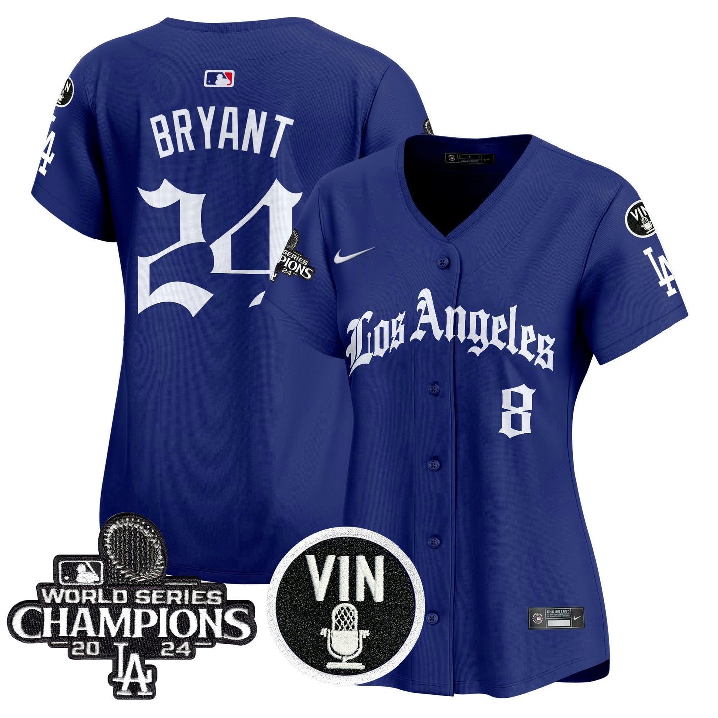 Camisa MLB Women’s 2025 LA Gothic Style Vapor Premier Limited Jersey