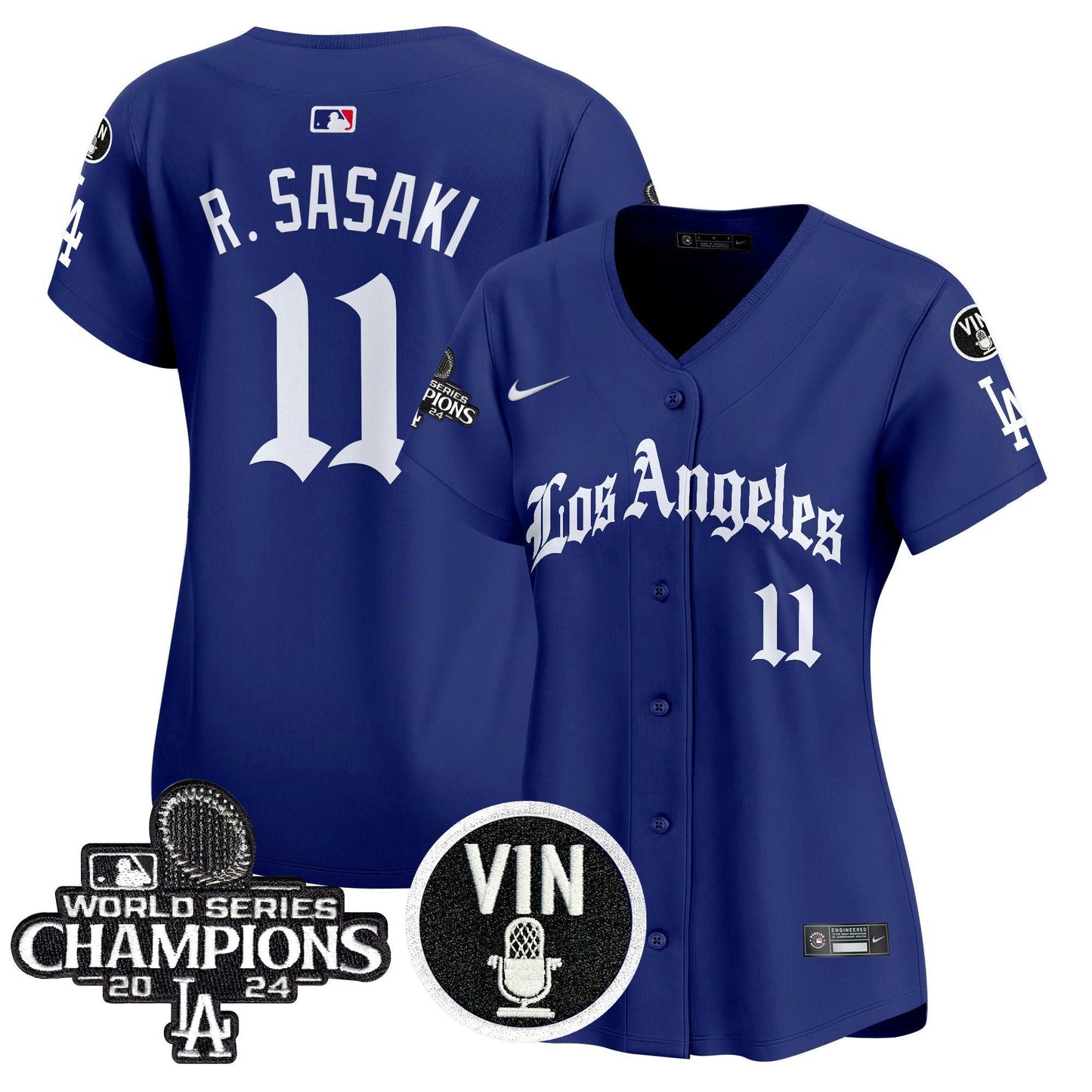 Camisa MLB Women’s 2025 LA Gothic Style Vapor Premier Limited Jersey
