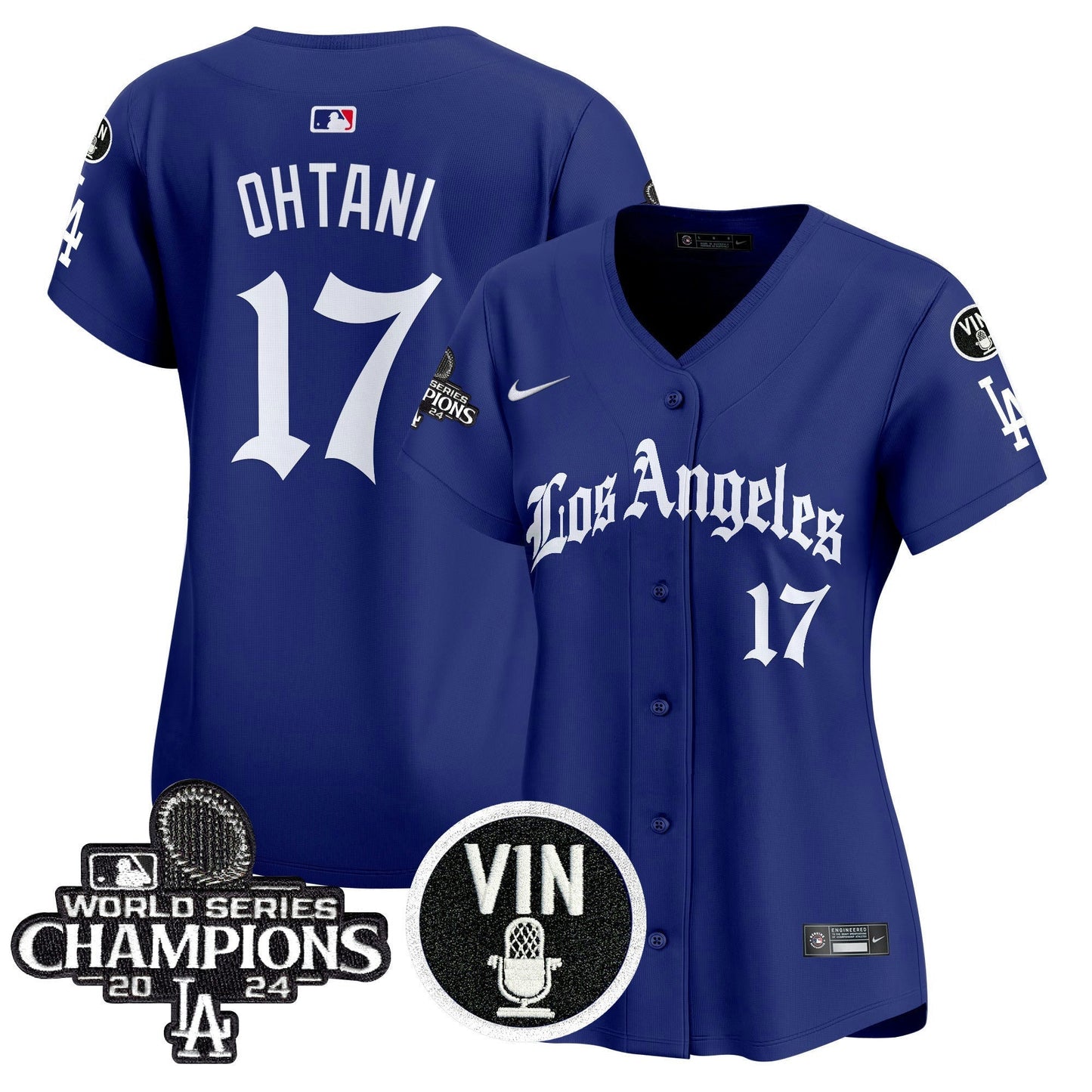 Camisa MLB Women’s 2025 LA Gothic Style Vapor Premier Limited Jersey