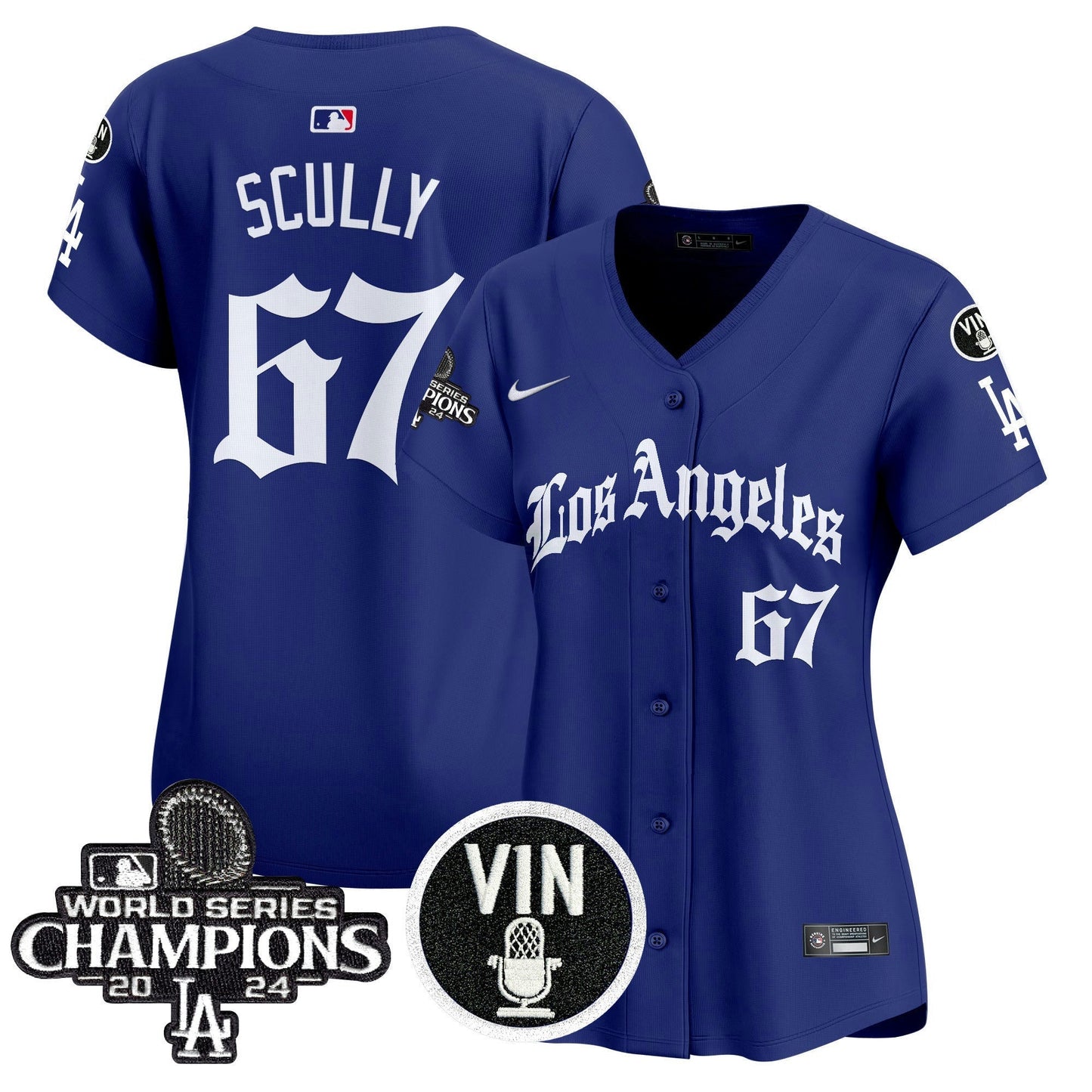 Camisa MLB Women’s 2025 LA Gothic Style Vapor Premier Limited Jersey