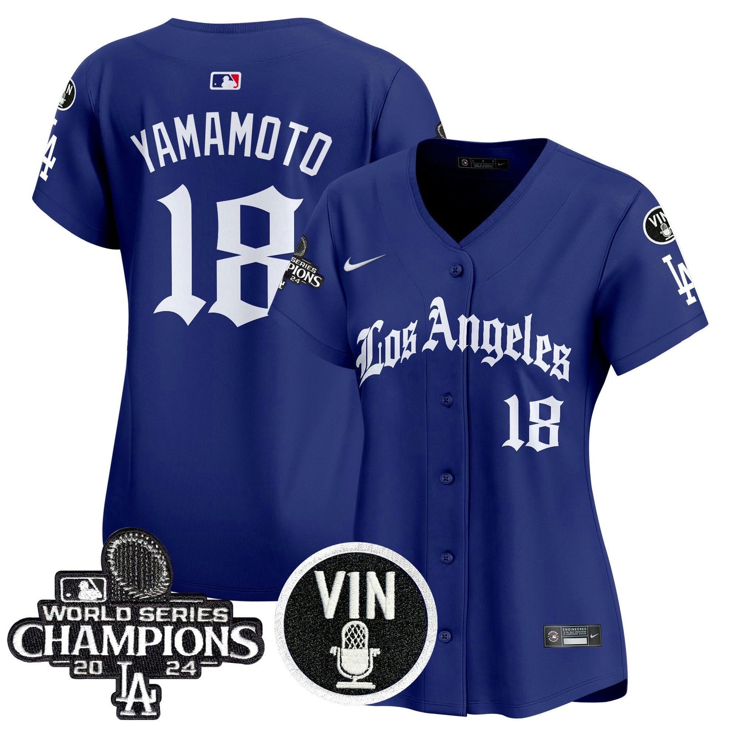 Camisa MLB Women’s 2025 LA Gothic Style Vapor Premier Limited Jersey