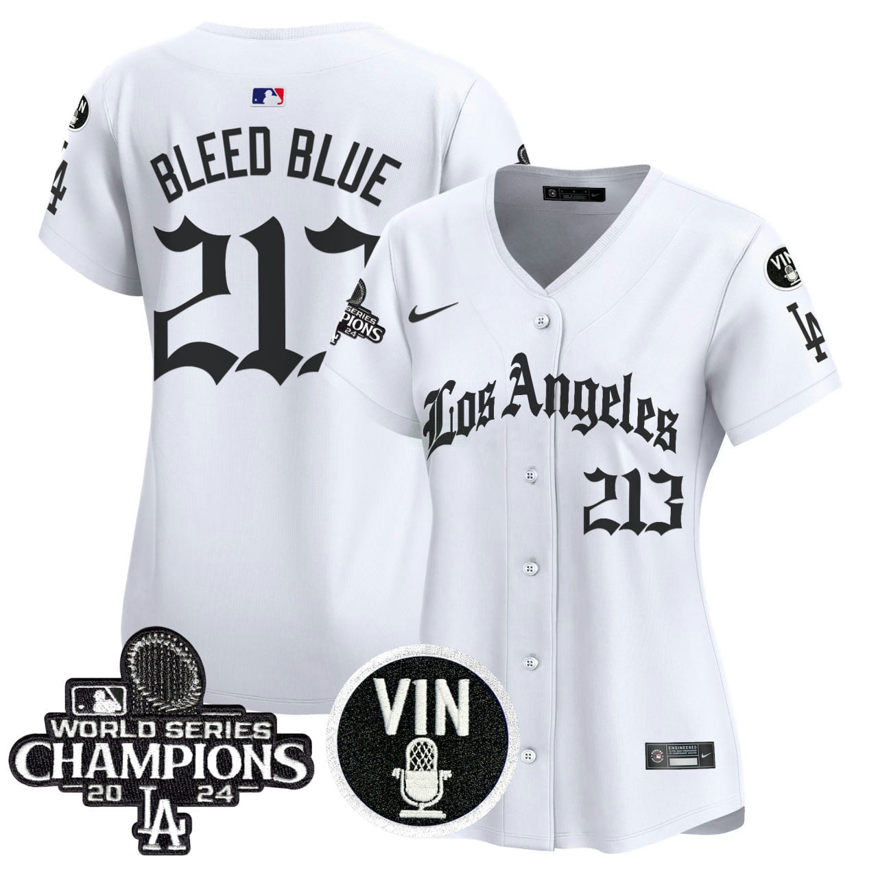 Camisa MLB Women’s 2025 LA Gothic Style Vapor Premier Limited Jersey