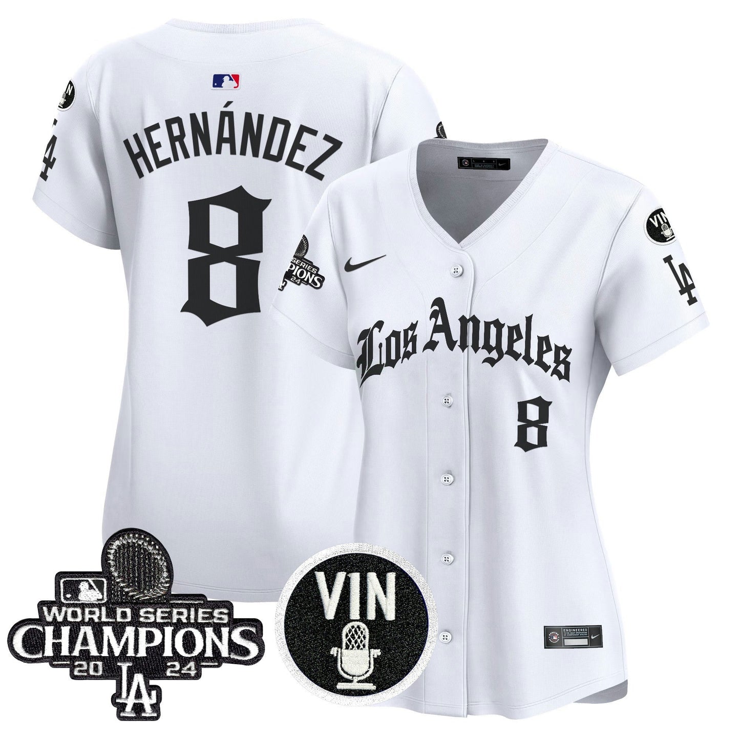 Camisa MLB Women’s 2025 LA Gothic Style Vapor Premier Limited Jersey