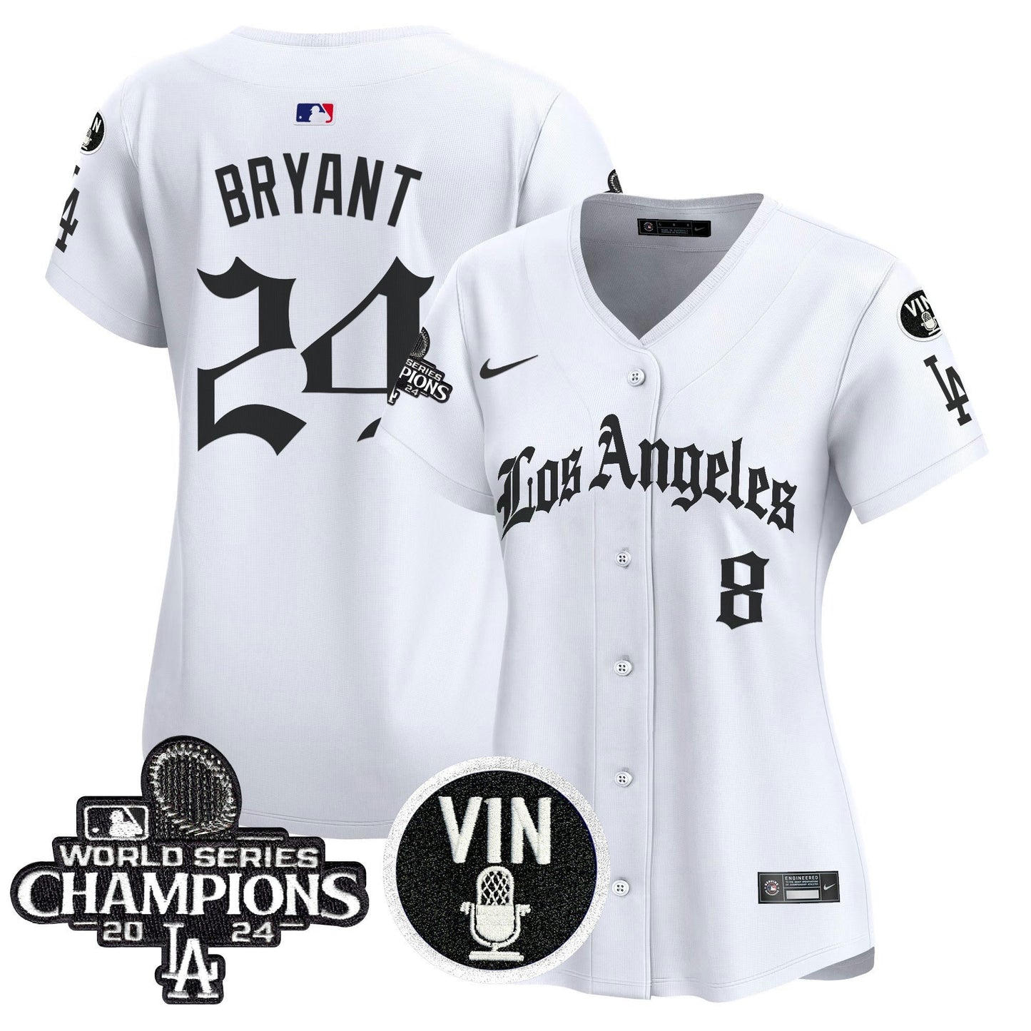 Camisa MLB Women’s 2025 LA Gothic Style Vapor Premier Limited Jersey