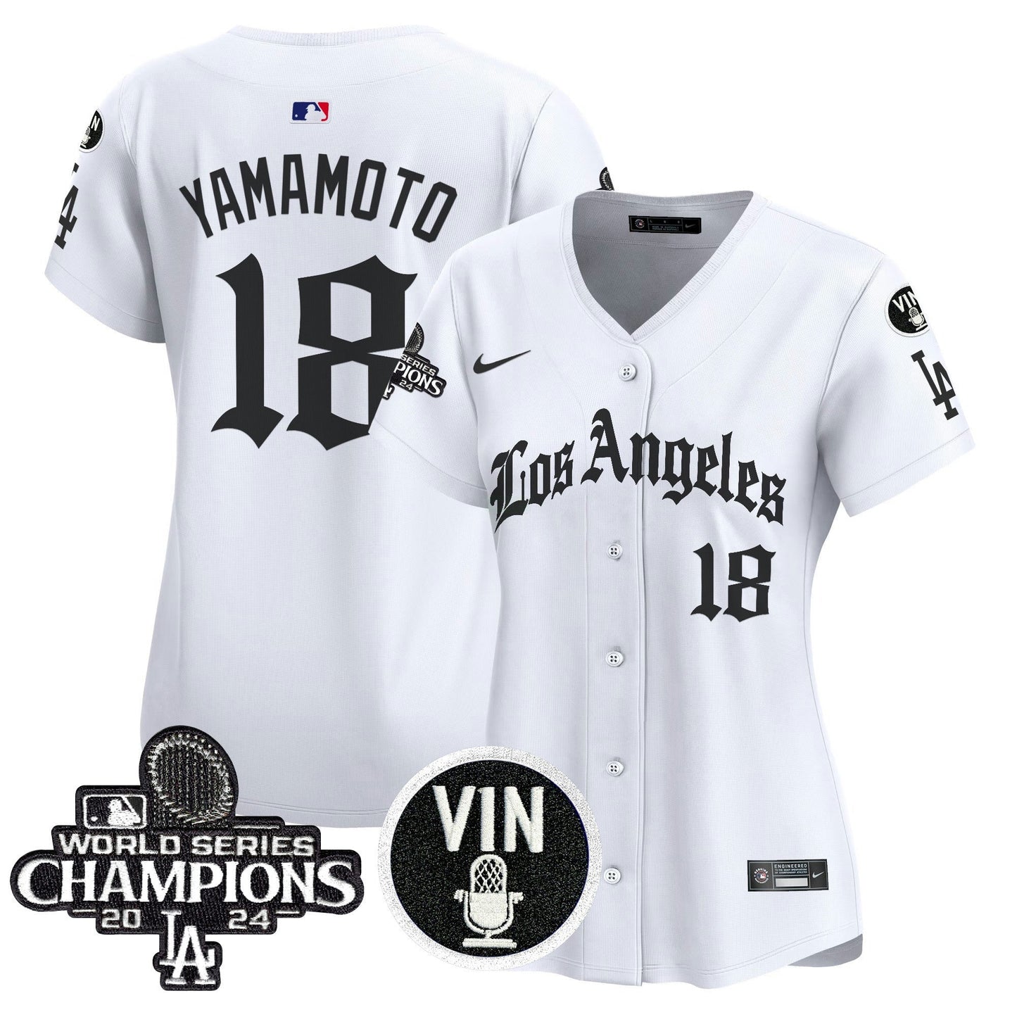 Camisa MLB Women’s 2025 LA Gothic Style Vapor Premier Limited Jersey