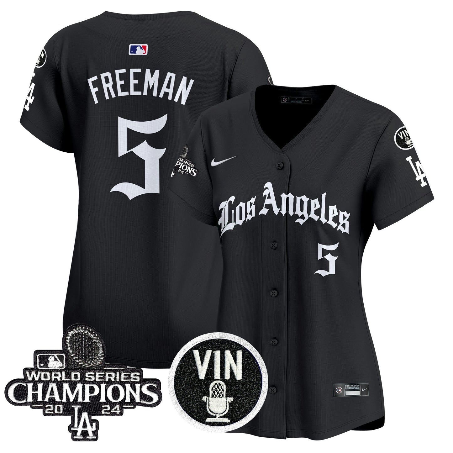 Camisa MLB Women’s 2025 LA Gothic Style Vapor Premier Limited Jersey