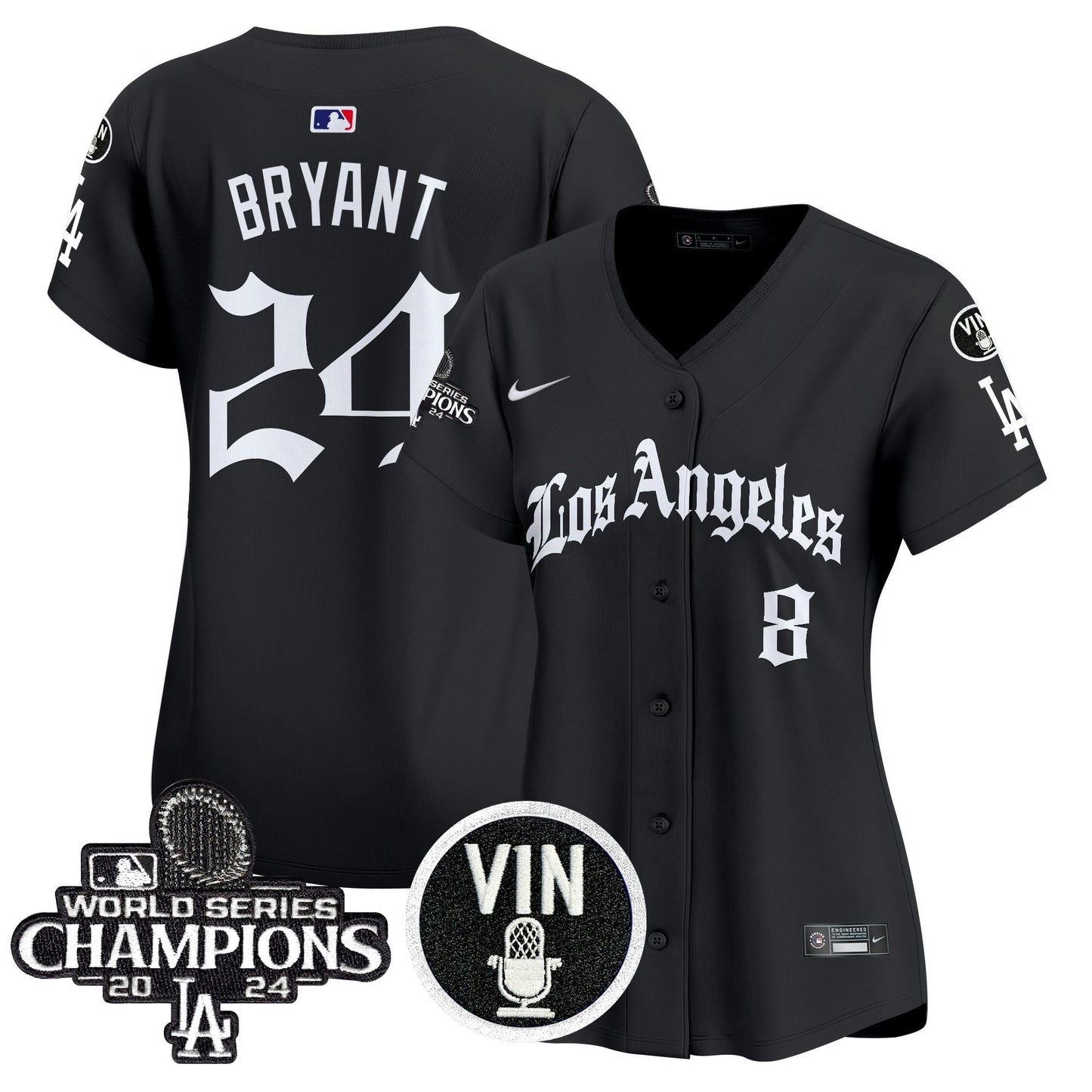 Camisa MLB Women’s 2025 LA Gothic Style Vapor Premier Limited Jersey