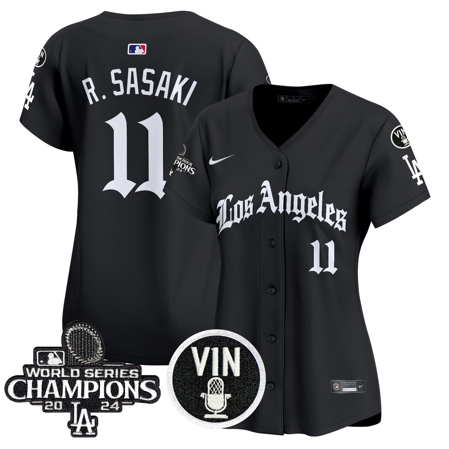 Camisa MLB Women’s 2025 LA Gothic Style Vapor Premier Limited Jersey