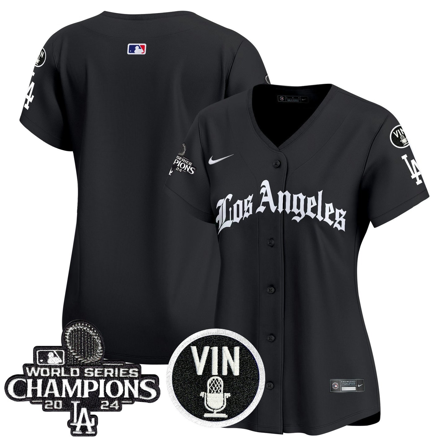 Camisa MLB Women’s 2025 LA Gothic Style Vapor Premier Limited Jersey