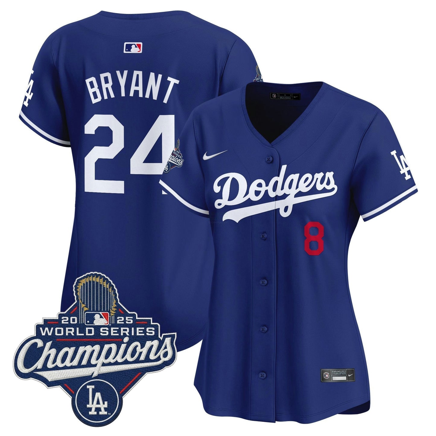 Camisa MLB Women’s 2025 World Series Champions Vapor Premier Limited Jersey