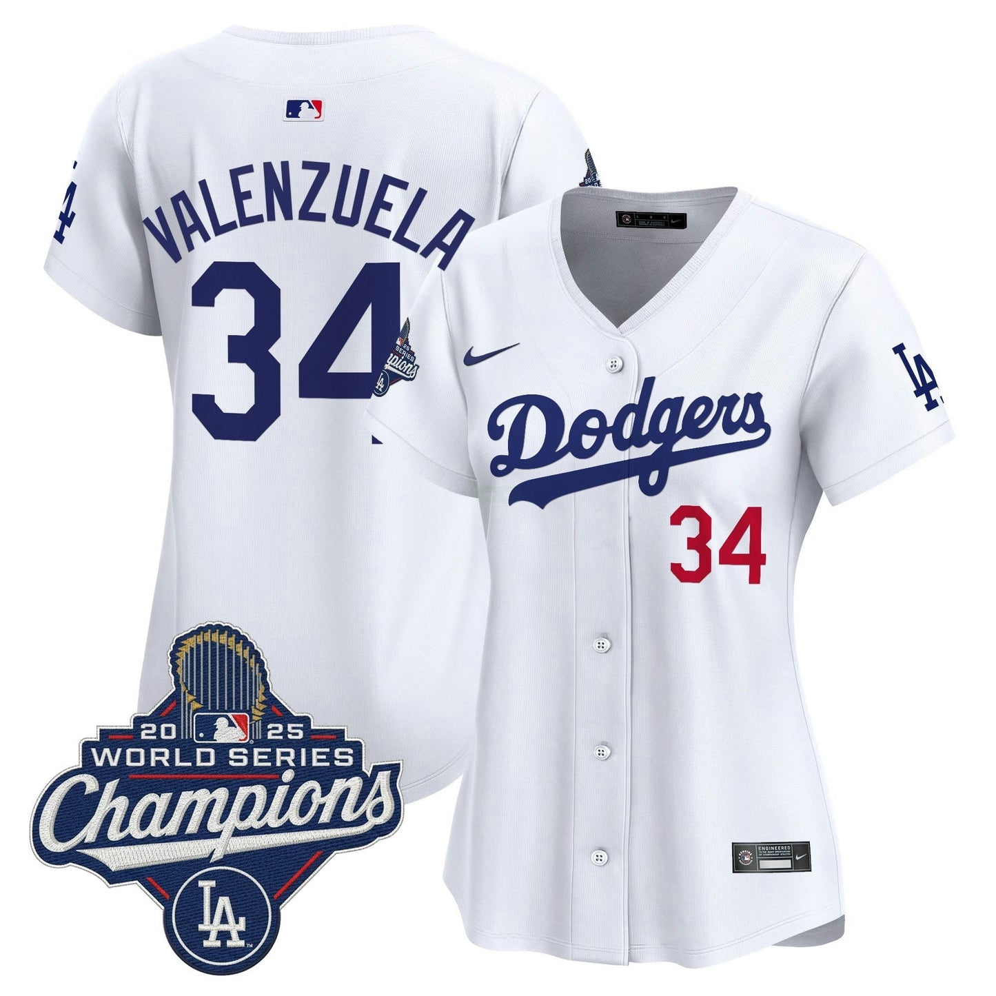 Camisa MLB Women’s 2025 World Series Champions Vapor Premier Limited Jersey