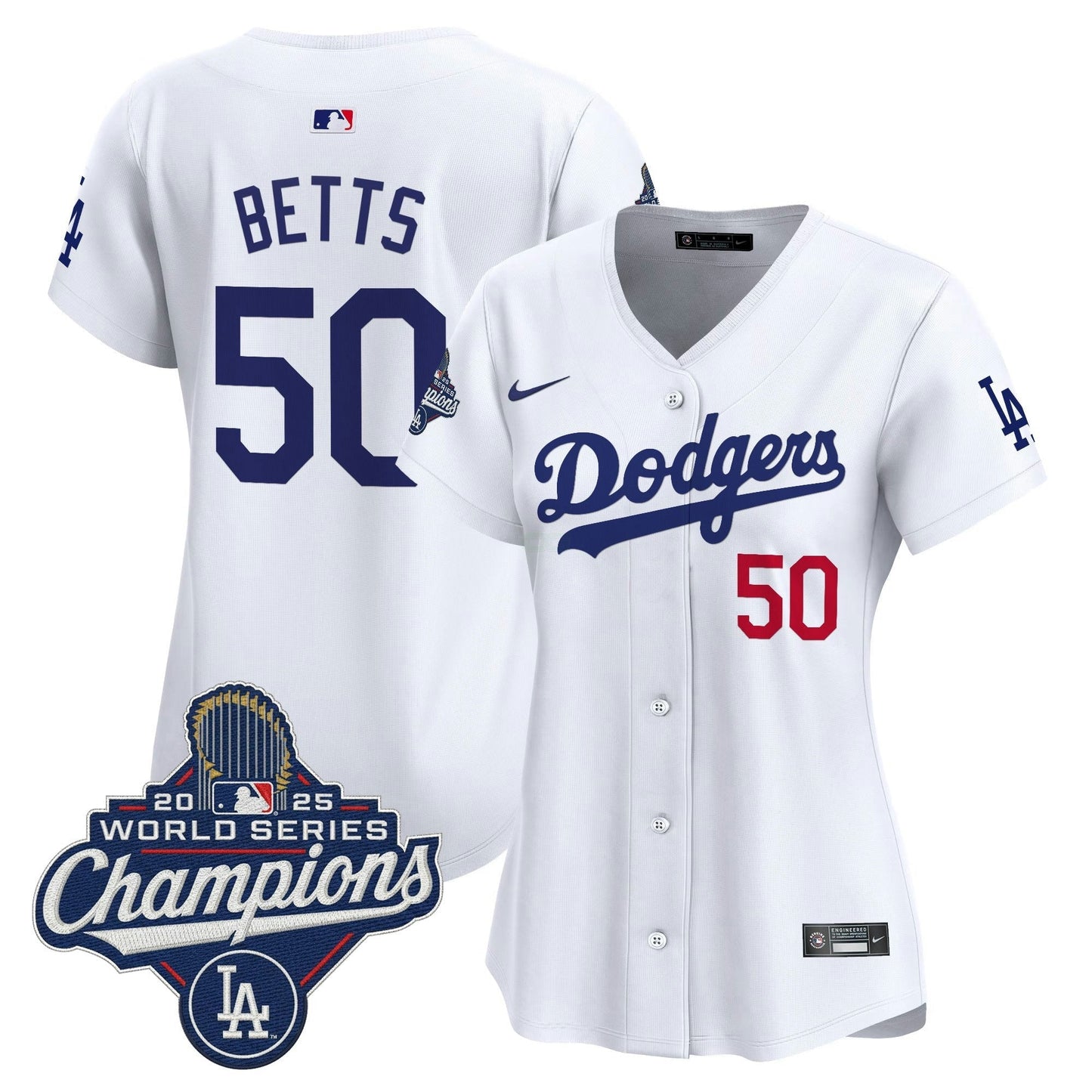 Camisa MLB Women’s 2025 World Series Champions Vapor Premier Limited Jersey