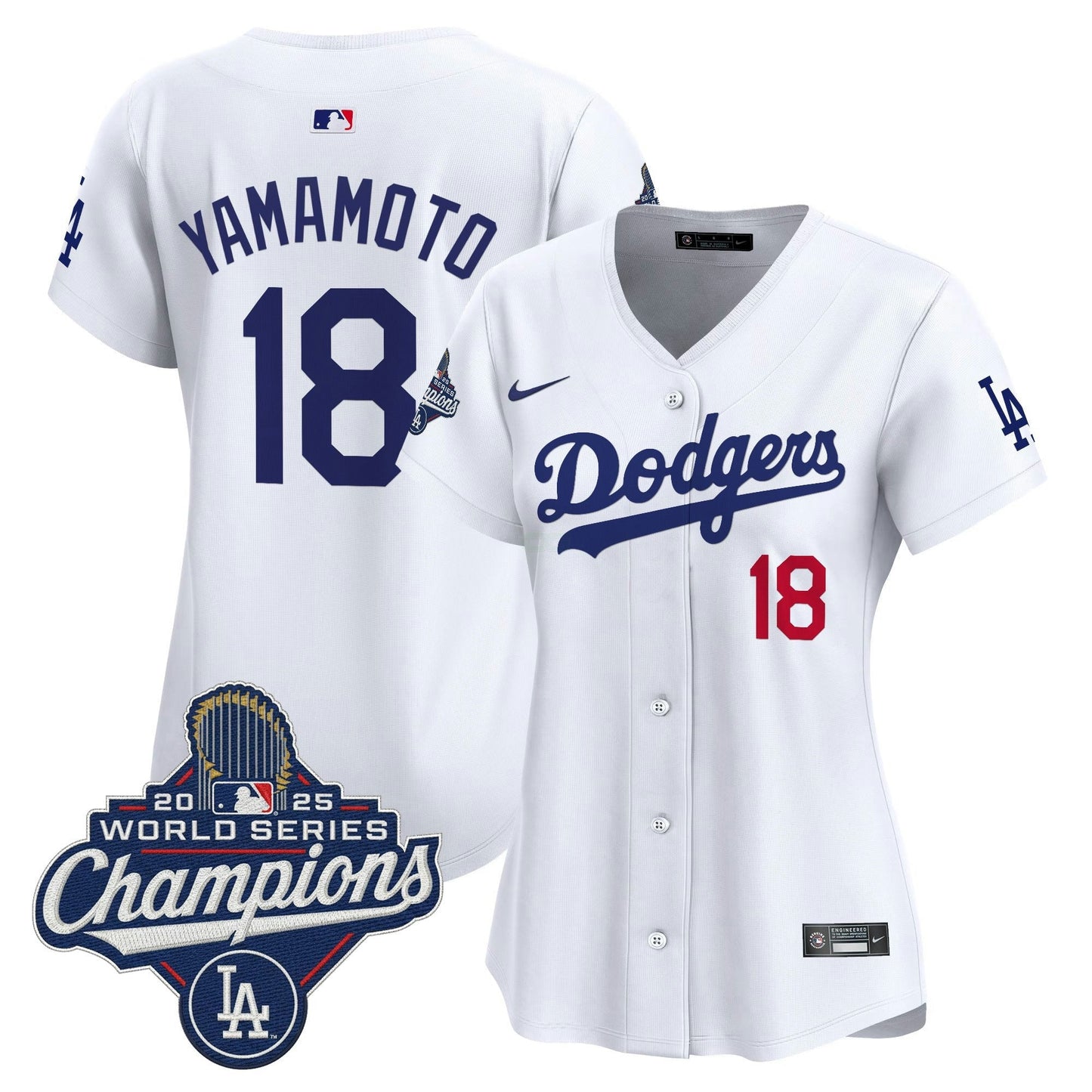 Camisa MLB Women’s 2025 World Series Champions Vapor Premier Limited Jersey