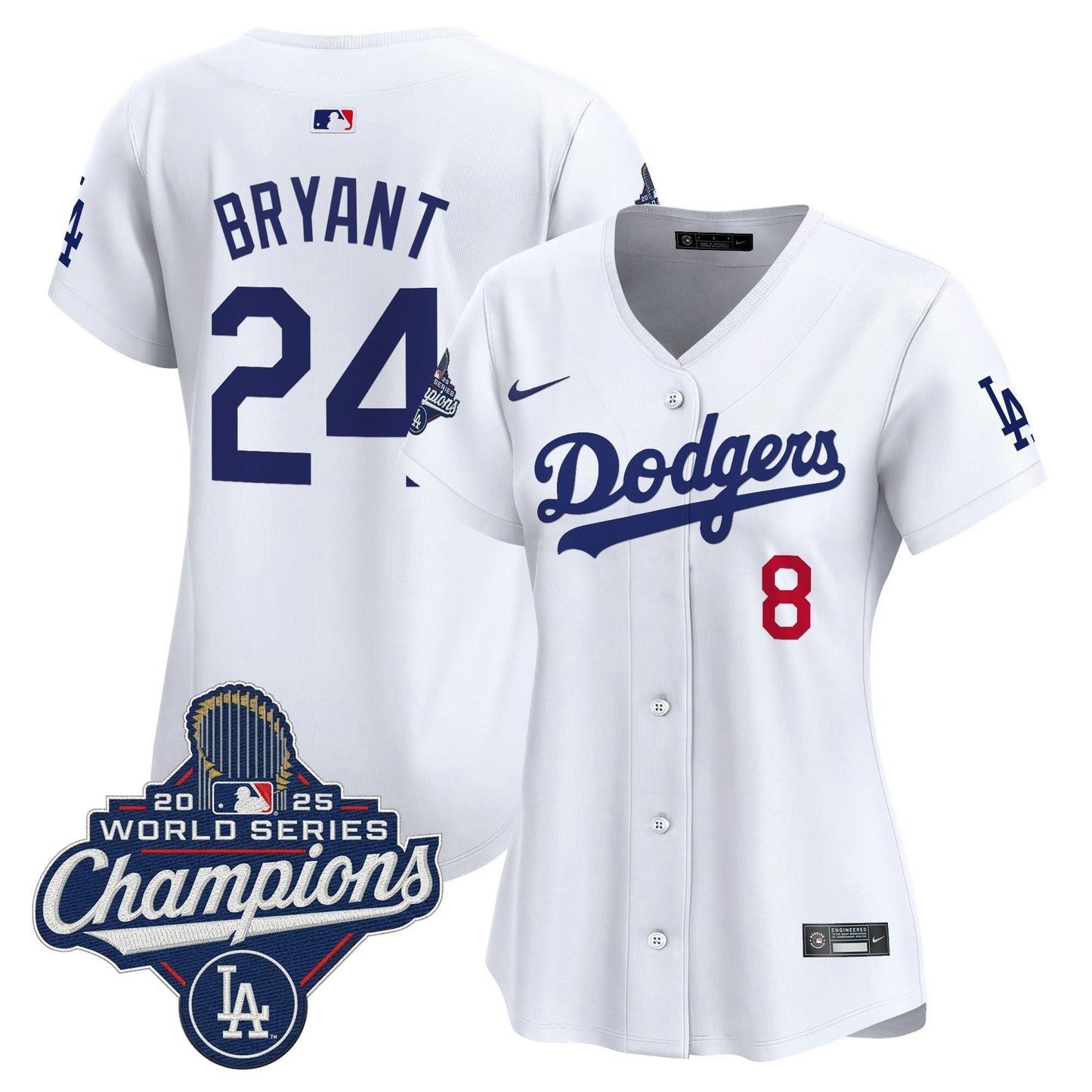 Camisa MLB Women’s 2025 World Series Champions Vapor Premier Limited Jersey