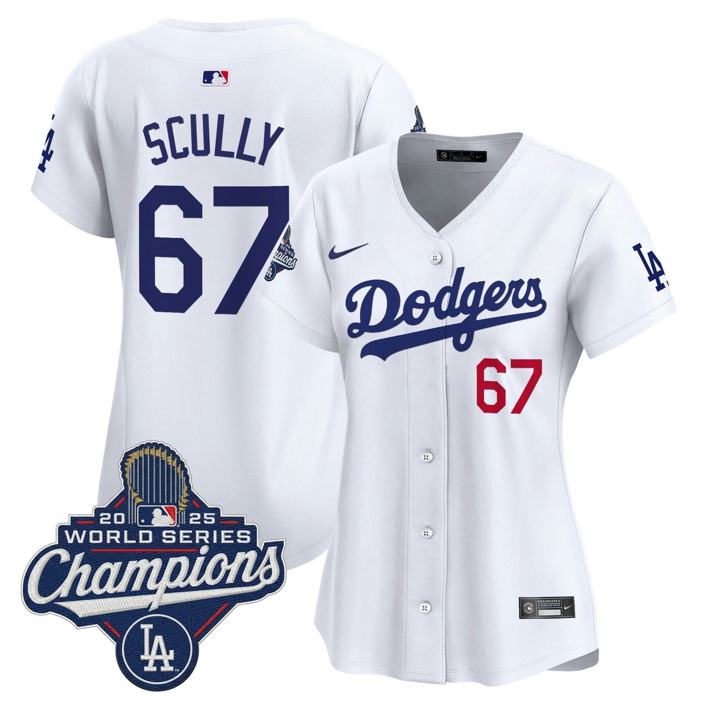 Camisa MLB Women’s 2025 World Series Champions Vapor Premier Limited Jersey