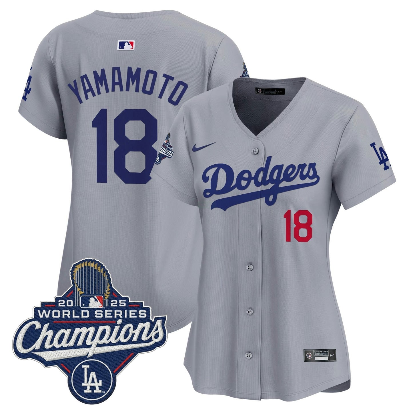 Camisa MLB Women’s 2025 World Series Champions Vapor Premier Limited Jersey