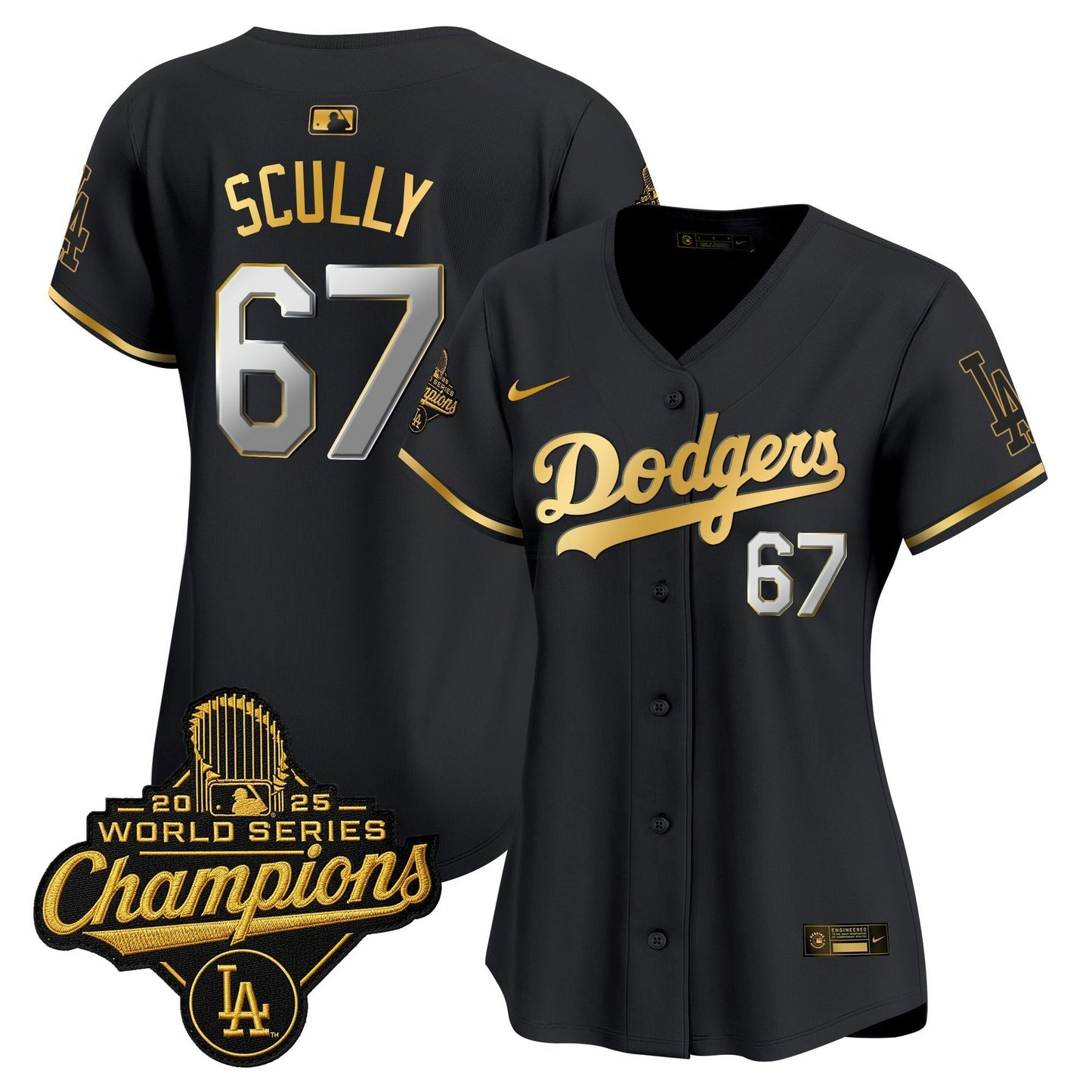 Camisa MLB Women’s 2025 World Series Champions Vapor Premier Limited Jersey