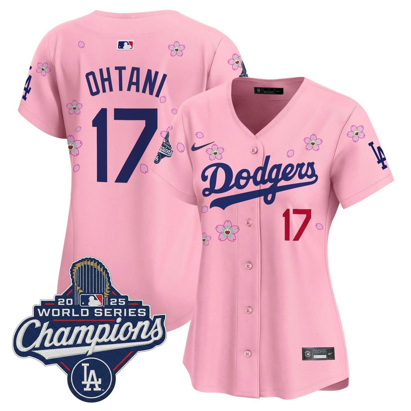 Camisa MLB Women’s 2025 World Series Champions x Tokyo Series Vapor Premier Limited Jersey – Stitched