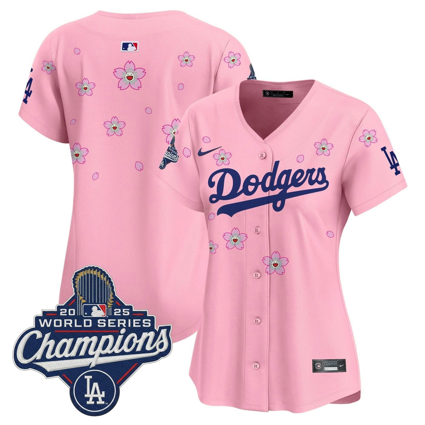Camisa MLB Women’s 2025 World Series Champions x Tokyo Series Vapor Premier Limited Jersey – Stitched