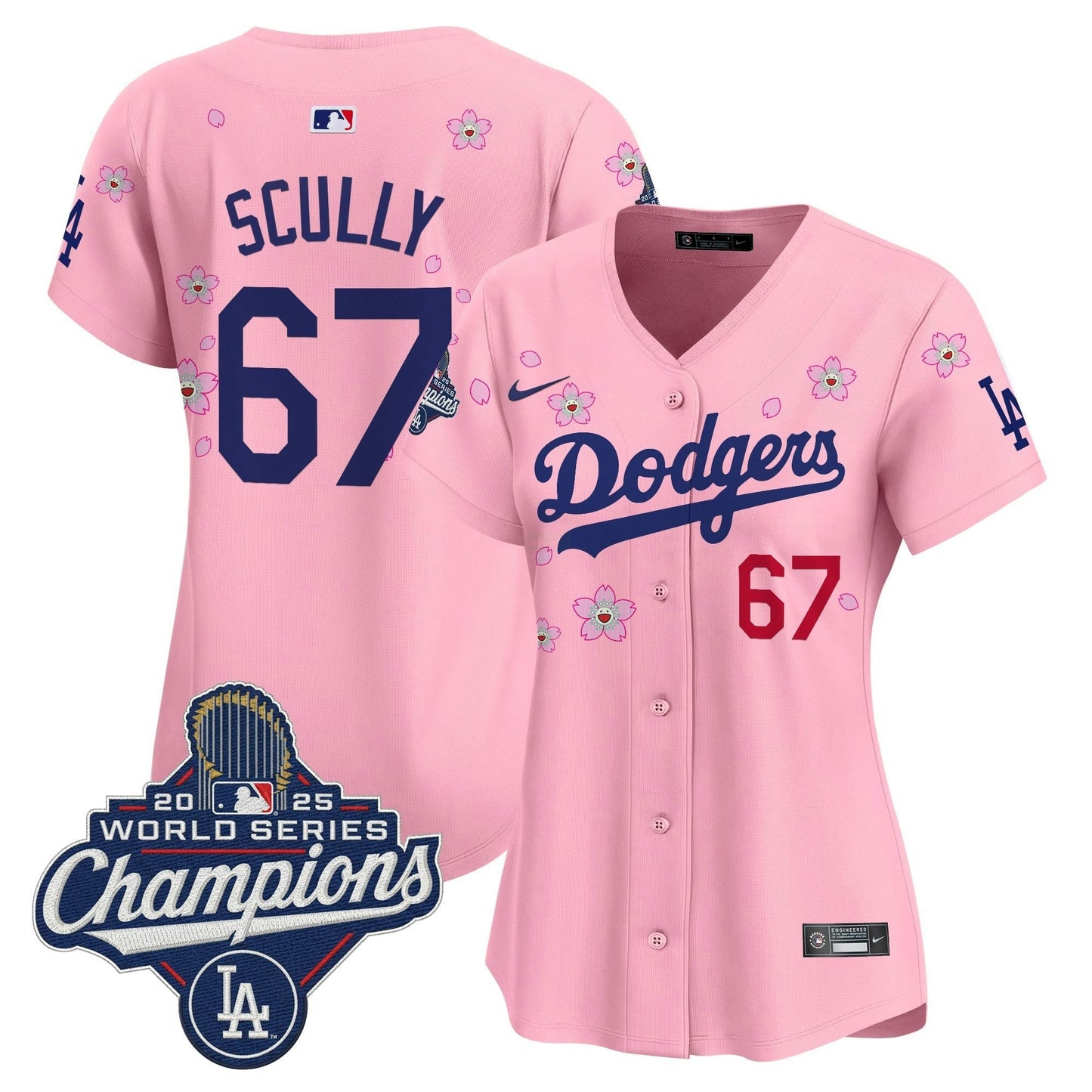 Camisa MLB Women’s 2025 World Series Champions x Tokyo Series Vapor Premier Limited Jersey – Stitched