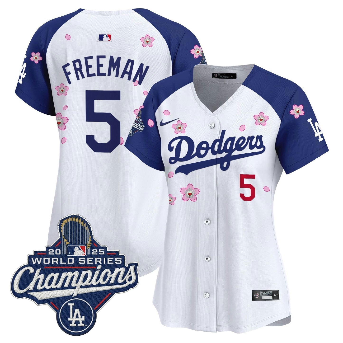 Camisa MLB Women’s 2025 World Series Champions x Tokyo Series Vapor Premier Limited Jersey – Stitched
