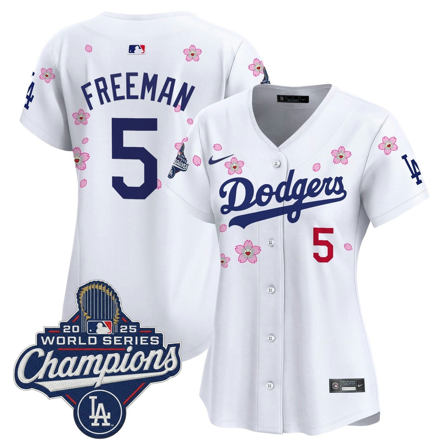 Camisa MLB Women’s 2025 World Series Champions x Tokyo Series Vapor Premier Limited Jersey – Stitched