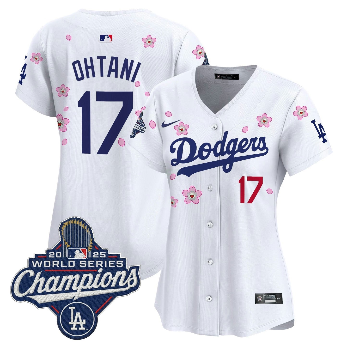 Camisa MLB Women’s 2025 World Series Champions x Tokyo Series Vapor Premier Limited Jersey – Stitched