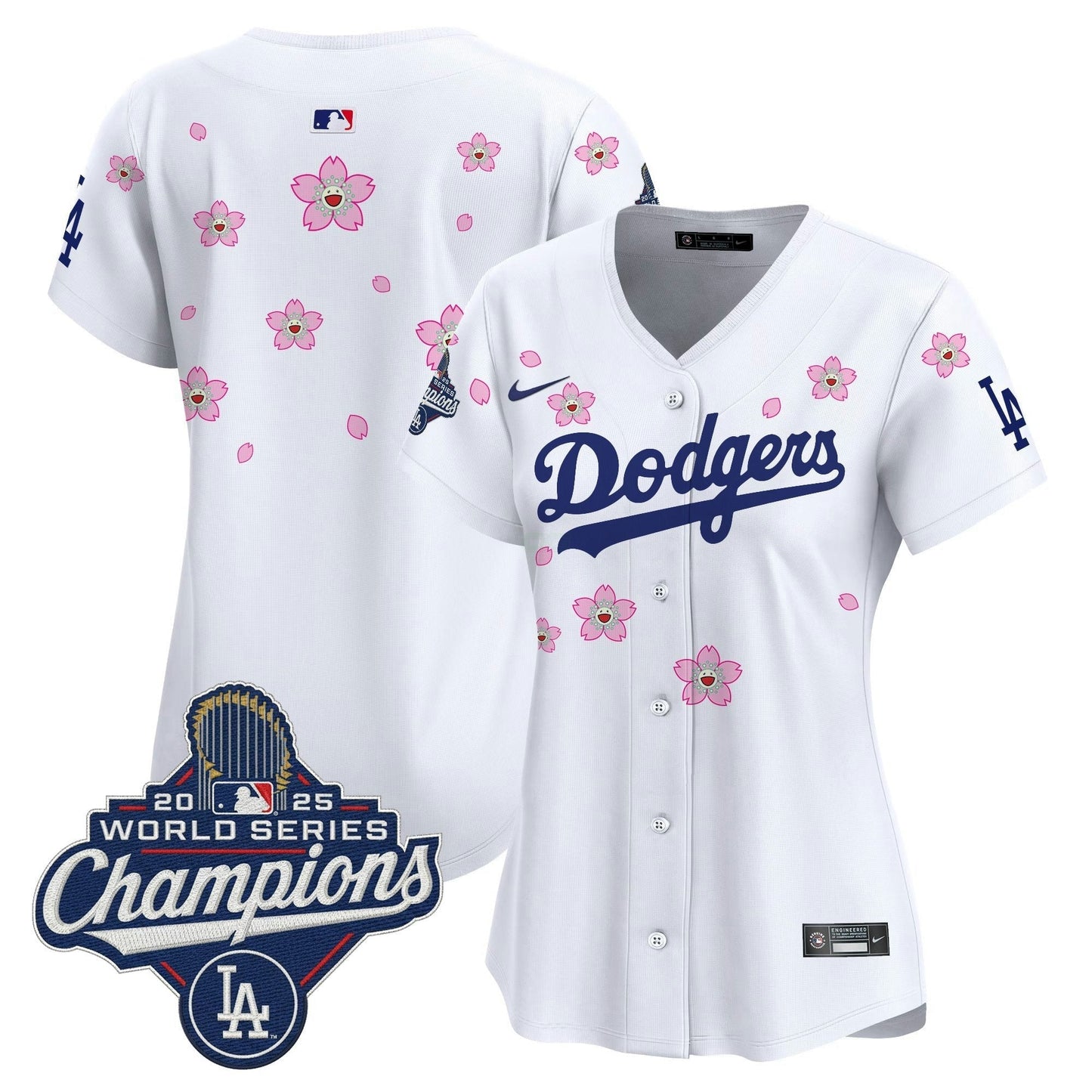 Camisa MLB Women’s 2025 World Series Champions x Tokyo Series Vapor Premier Limited Jersey – Stitched