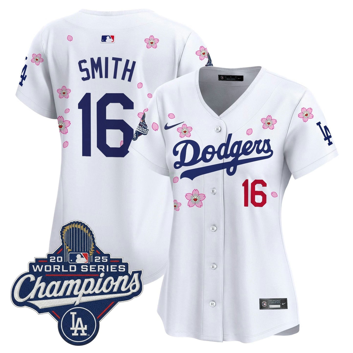 Camisa MLB Women’s 2025 World Series Champions x Tokyo Series Vapor Premier Limited Jersey – Stitched