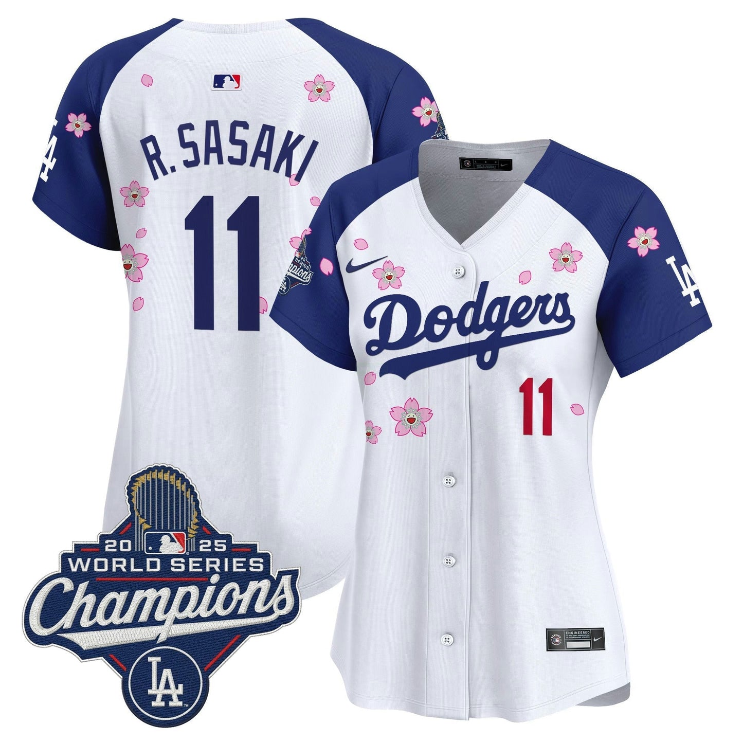 Camisa MLB Women’s 2025 World Series Champions x Tokyo Series Vapor Premier Limited Jersey – Stitched