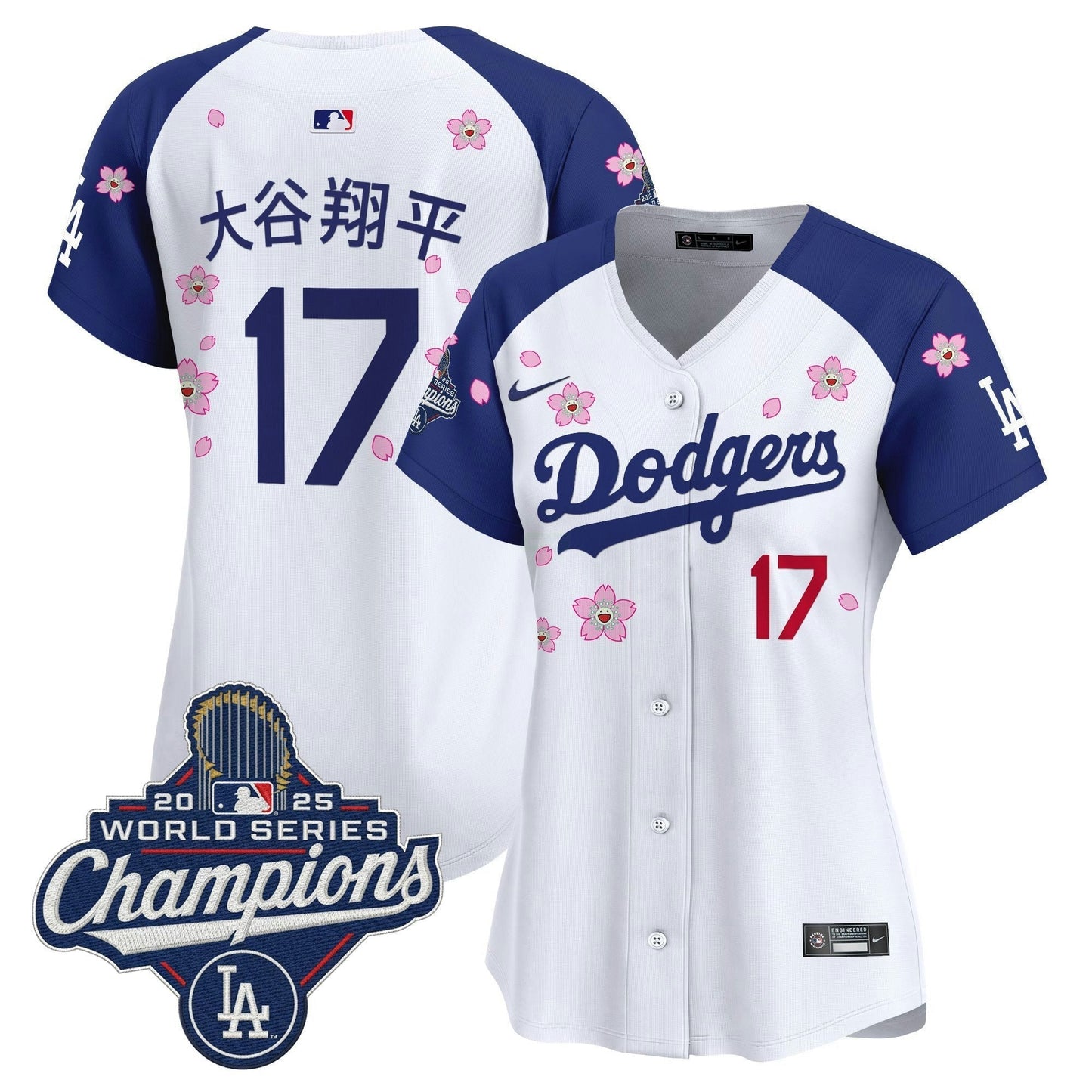 Camisa MLB Women’s 2025 World Series Champions x Tokyo Series Vapor Premier Limited Jersey – Stitched