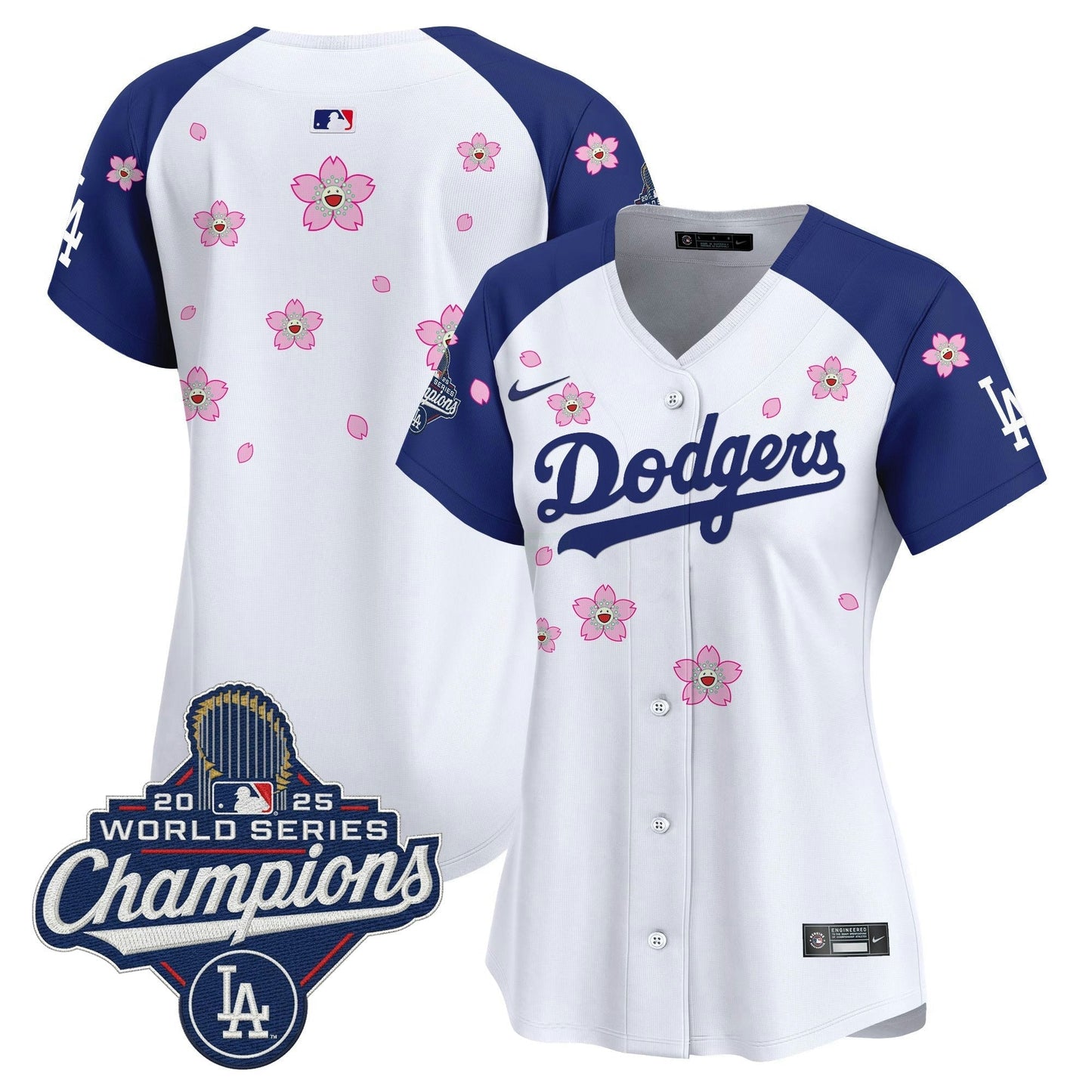 Camisa MLB Women’s 2025 World Series Champions x Tokyo Series Vapor Premier Limited Jersey – Stitched