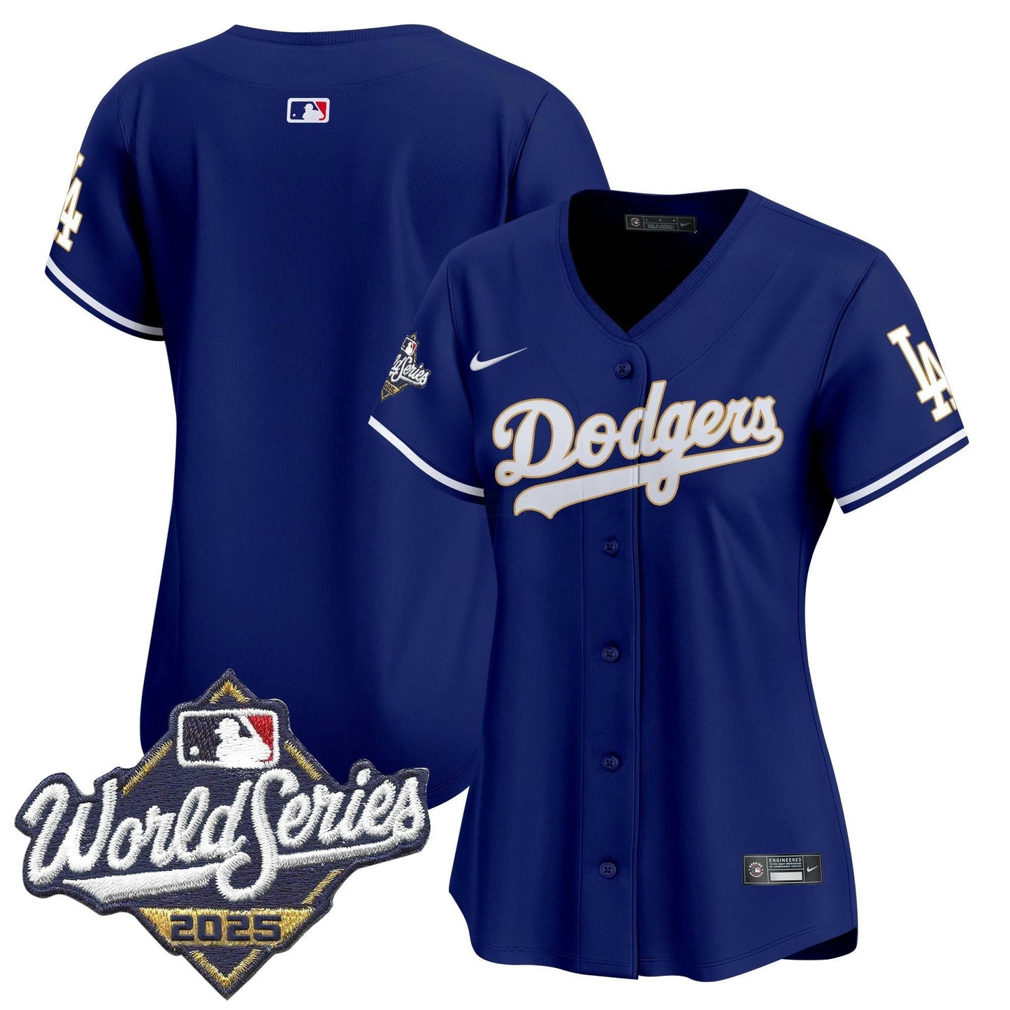 Camisa MLB Women’s 2025 World Series Dourada Trim Vapor Premier Limited Jersey