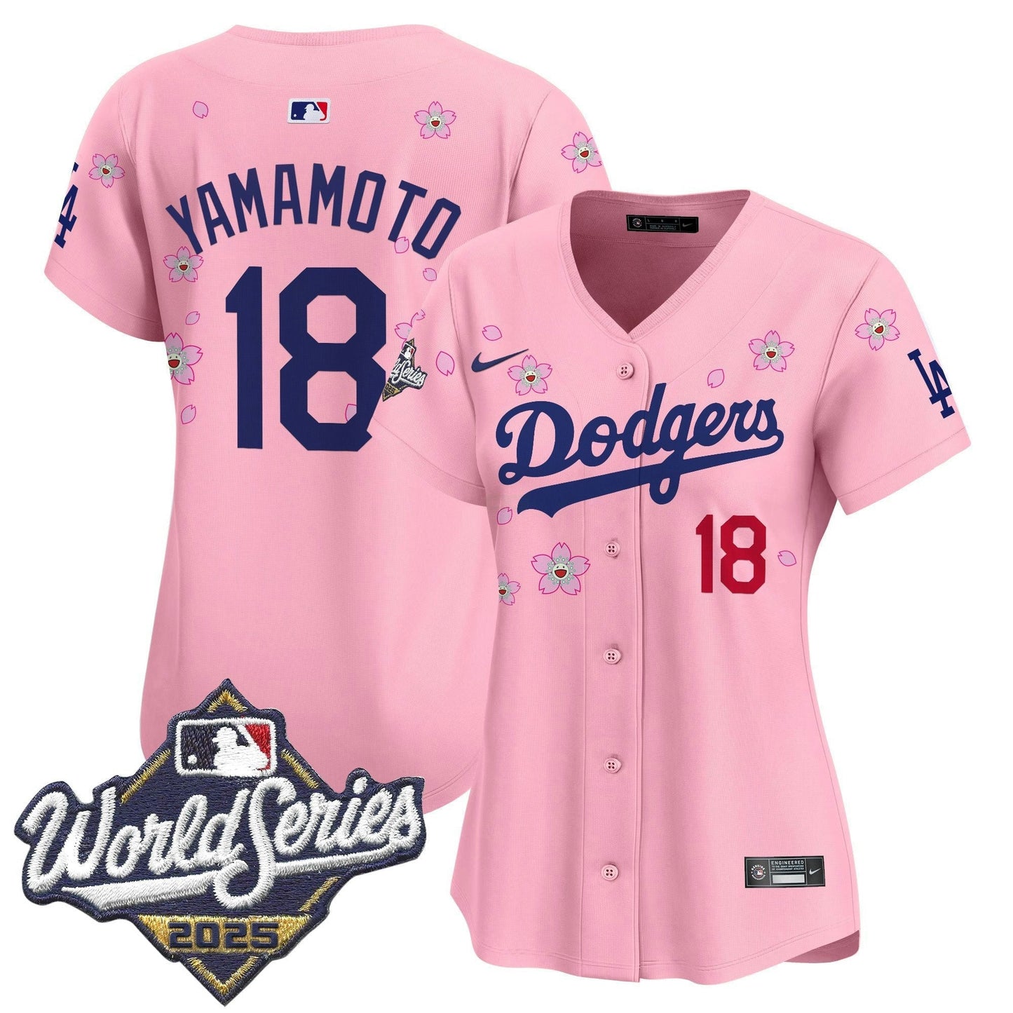 Camisa MLB Women’s 2025 World Series x Tokyo Series Vapor Premier Limited Jersey – Stitched