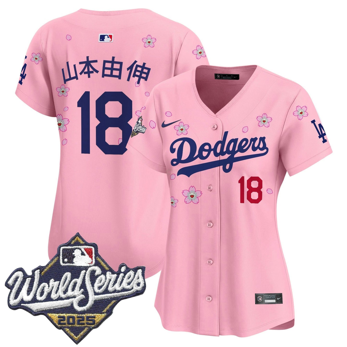 Camisa MLB Women’s 2025 World Series x Tokyo Series Vapor Premier Limited Jersey – Stitched