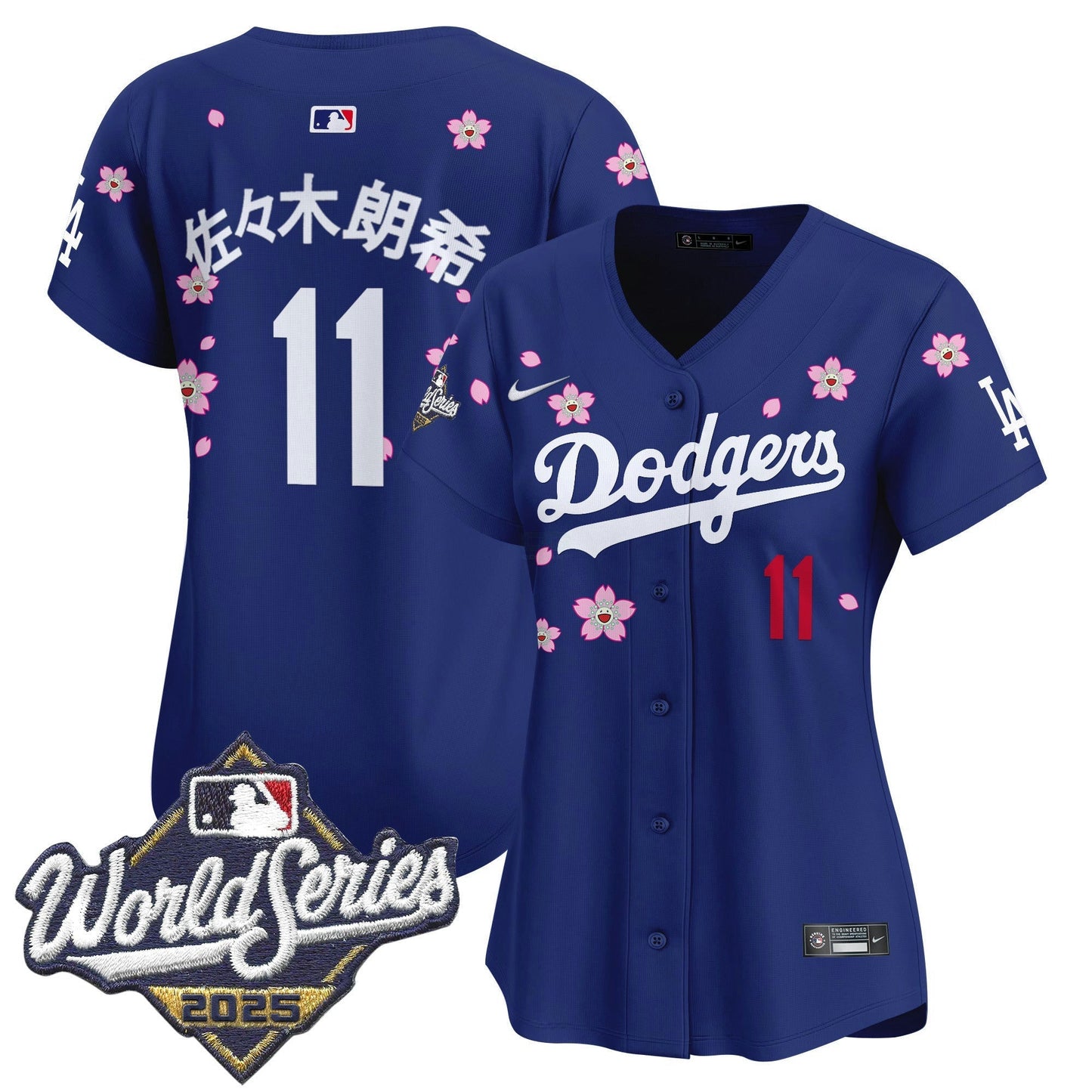 Camisa MLB Women’s 2025 World Series x Tokyo Series Vapor Premier Limited Jersey – Stitched