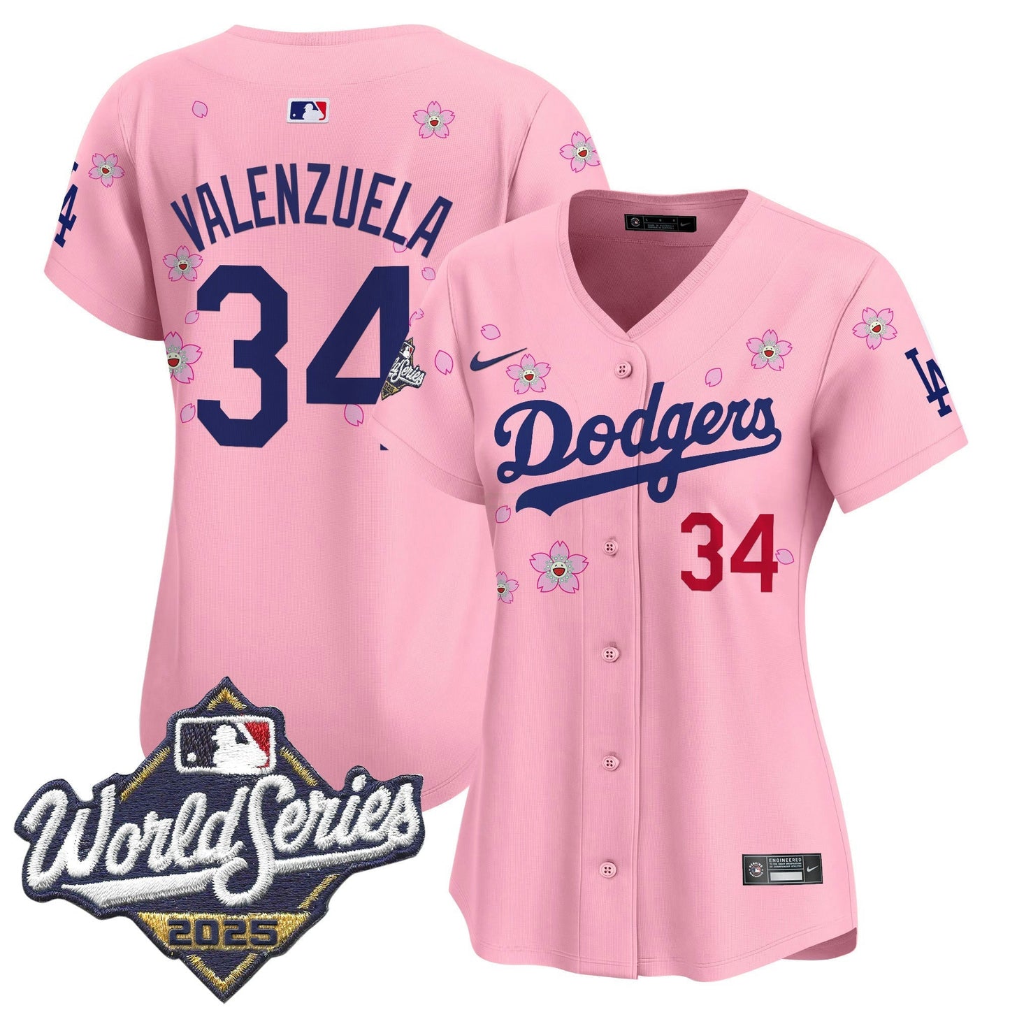 Camisa MLB Women’s 2025 World Series x Tokyo Series Vapor Premier Limited Jersey – Stitched