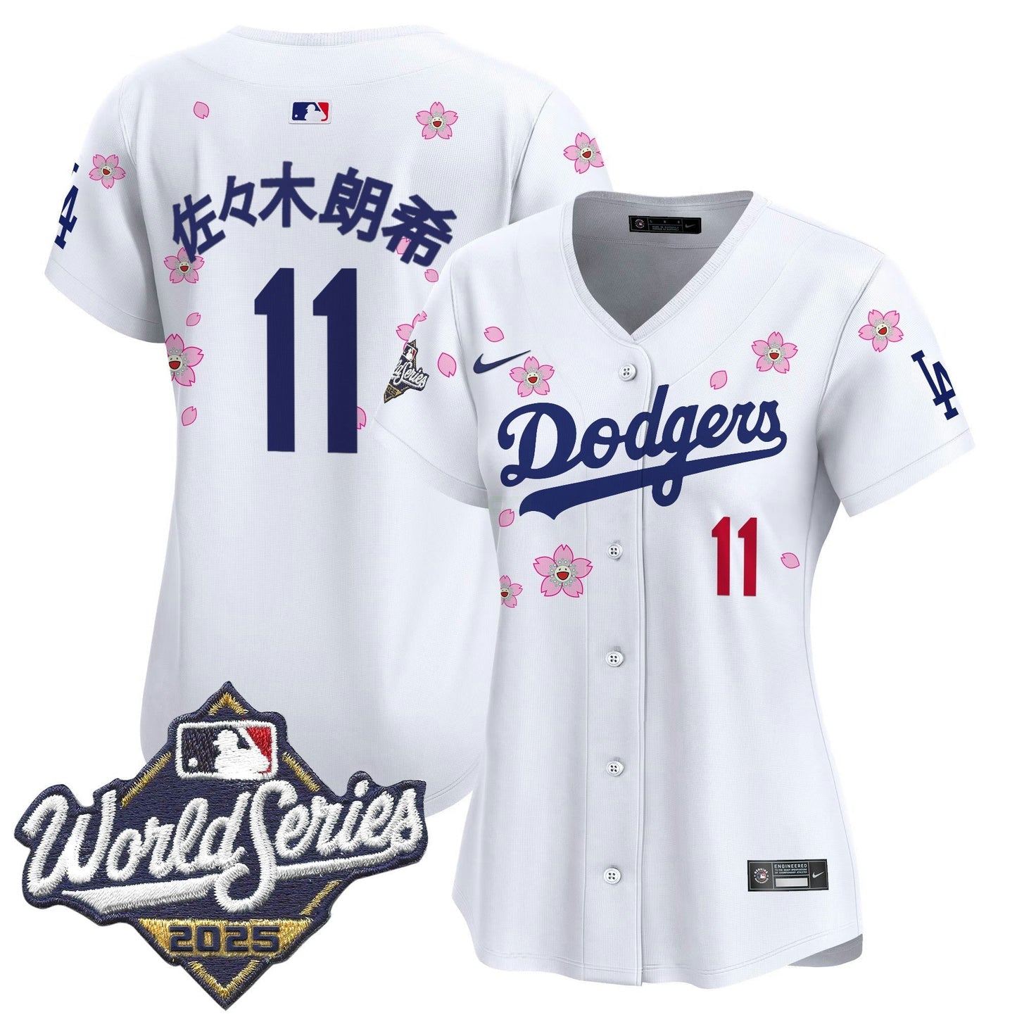 Camisa MLB Women’s 2025 World Series x Tokyo Series Vapor Premier Limited Jersey – Stitched