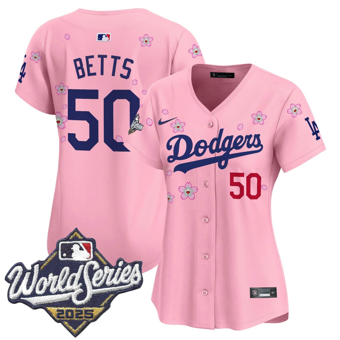 Camisa MLB Women’s 2025 World Series x Tokyo Series Vapor Premier Limited Jersey – Stitched