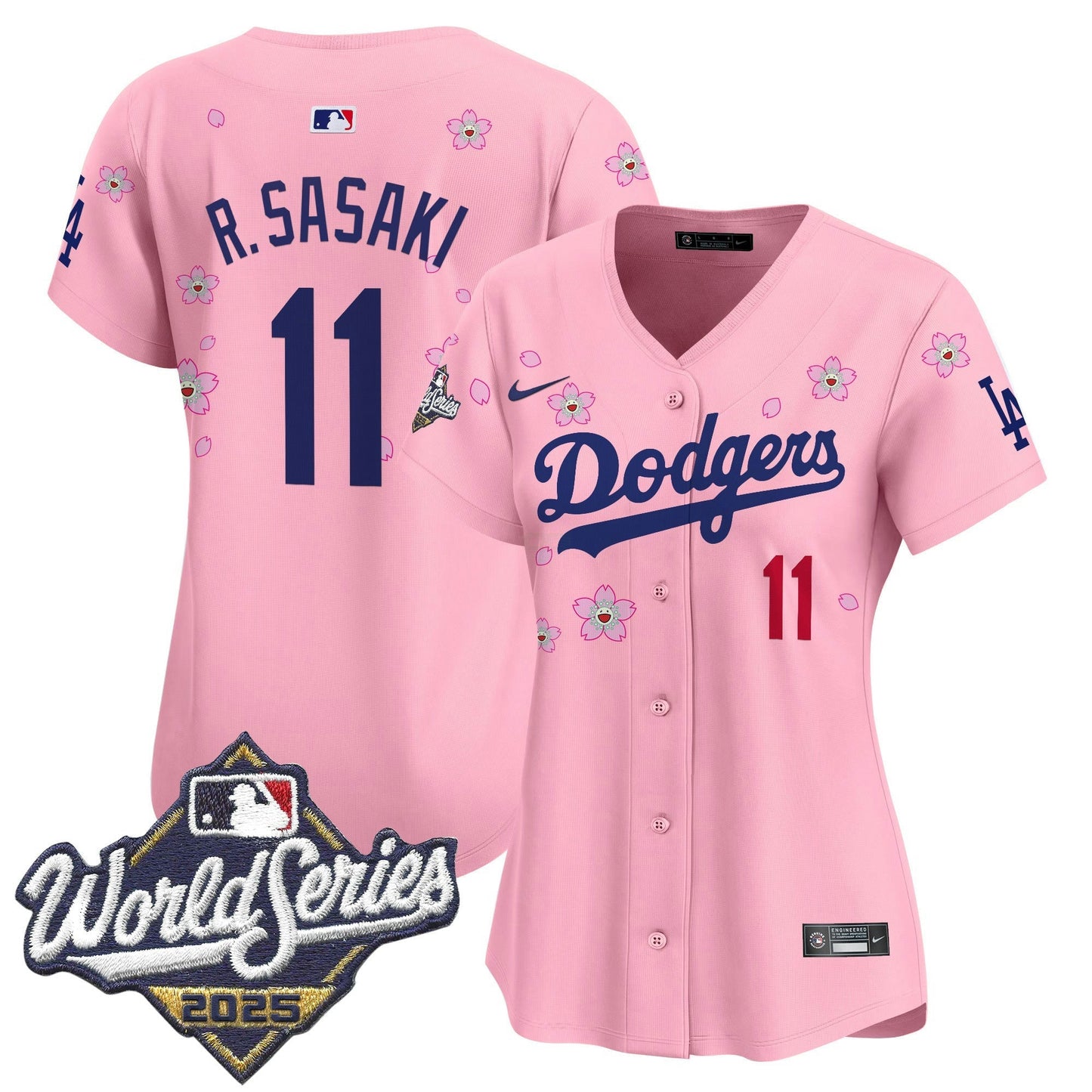Camisa MLB Women’s 2025 World Series x Tokyo Series Vapor Premier Limited Jersey – Stitched