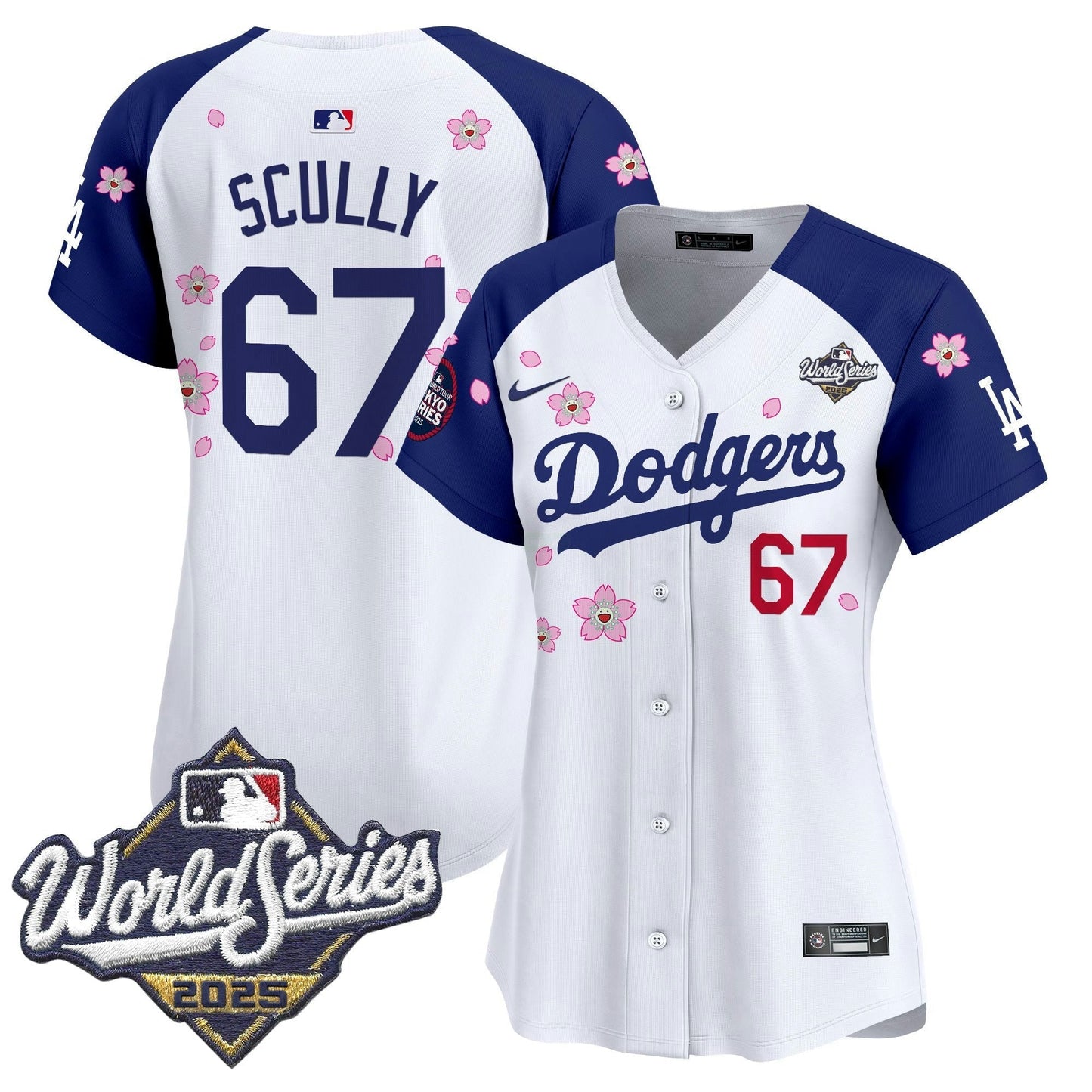 Camisa MLB Women’s 2025 World Series x Tokyo Series Vapor Premier Limited Jersey V2 – Stitched