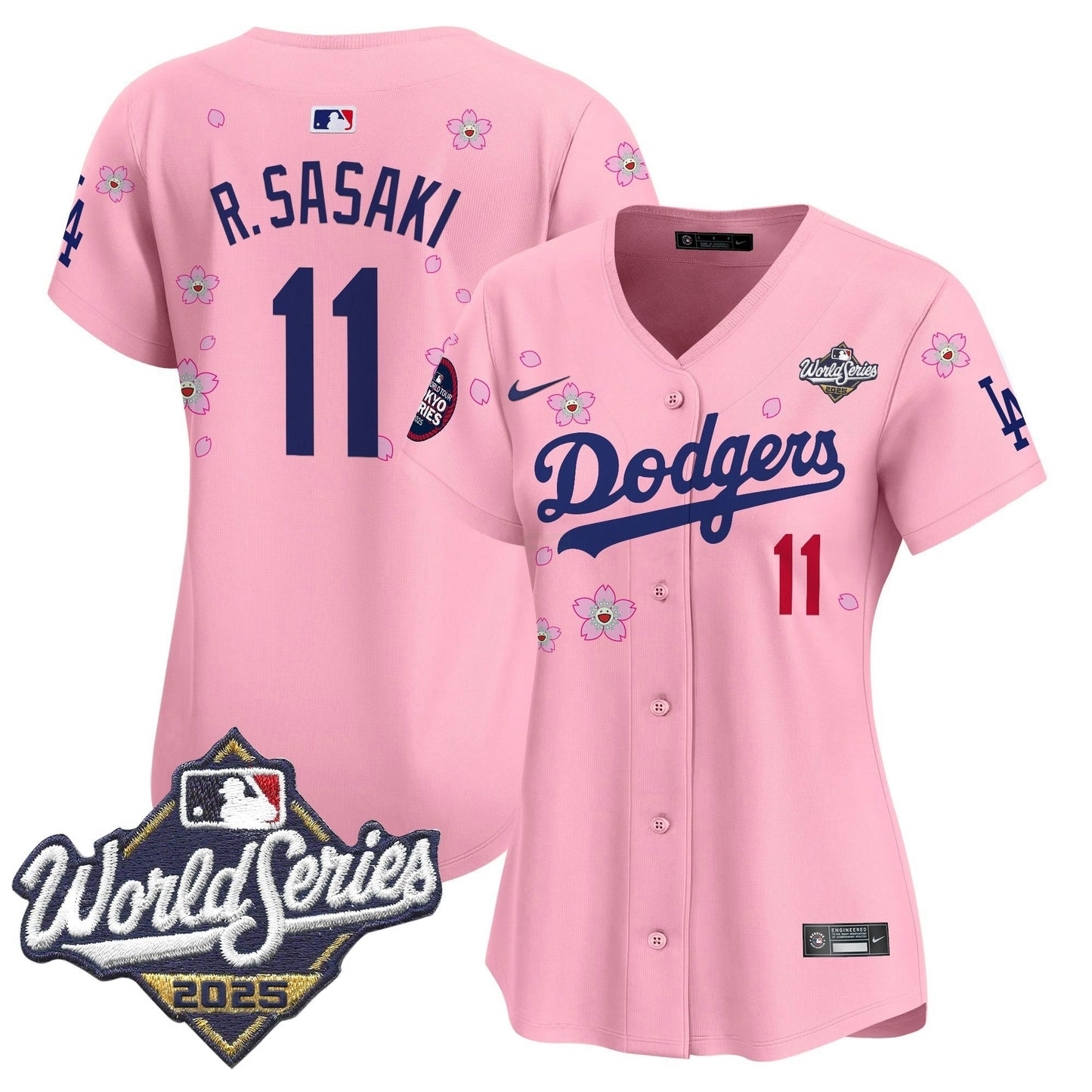 Camisa MLB Women’s 2025 World Series x Tokyo Series Vapor Premier Limited Jersey V2 – Stitched