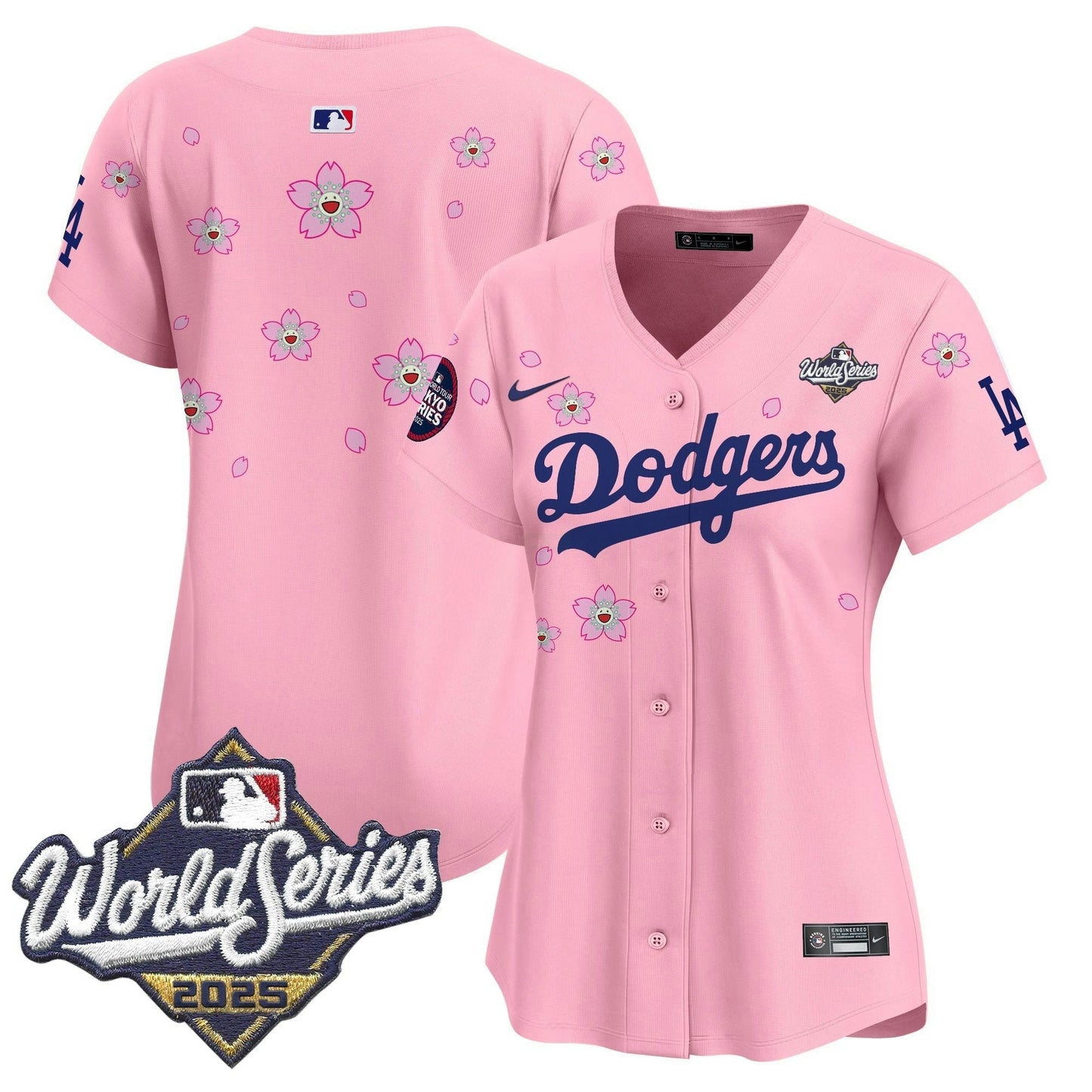 Camisa MLB Women’s 2025 World Series x Tokyo Series Vapor Premier Limited Jersey V2 – Stitched